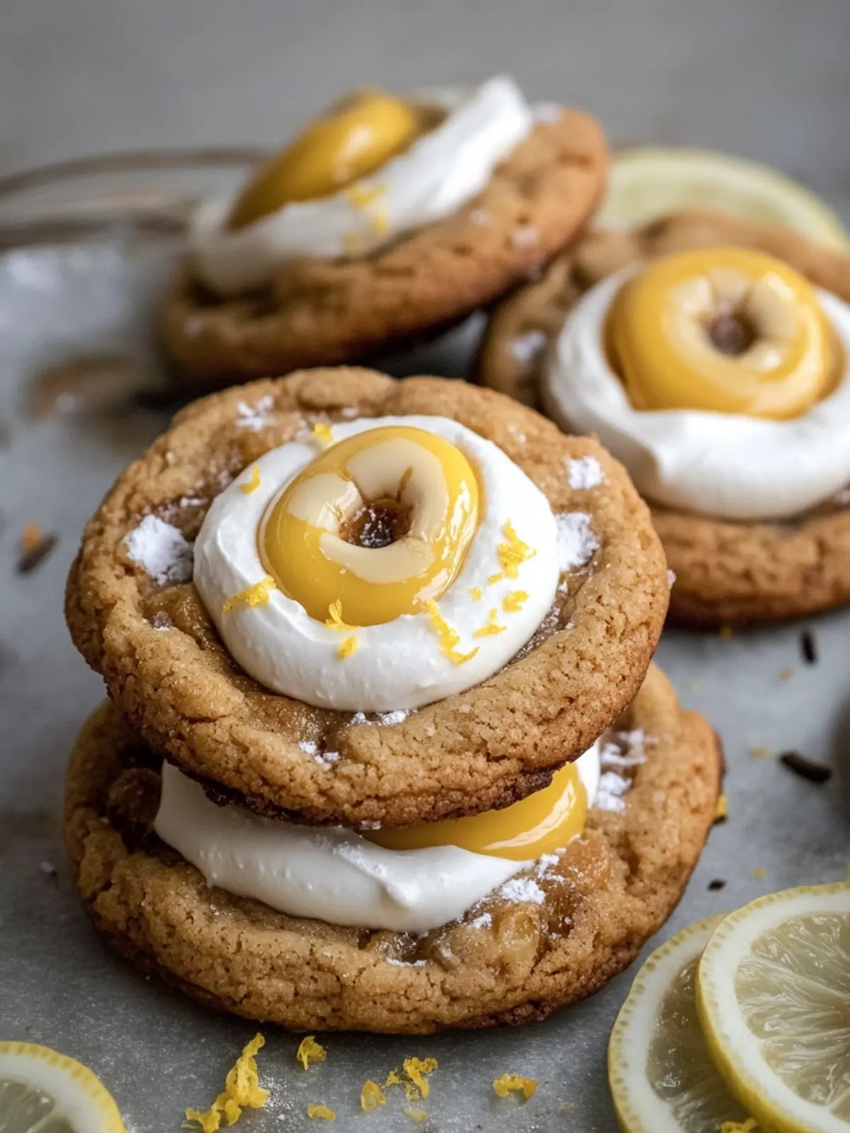 Lemon S'mores Cookies: Zesty Twist to Your Sweet Cravings 3 Lemon S'mores Cookies