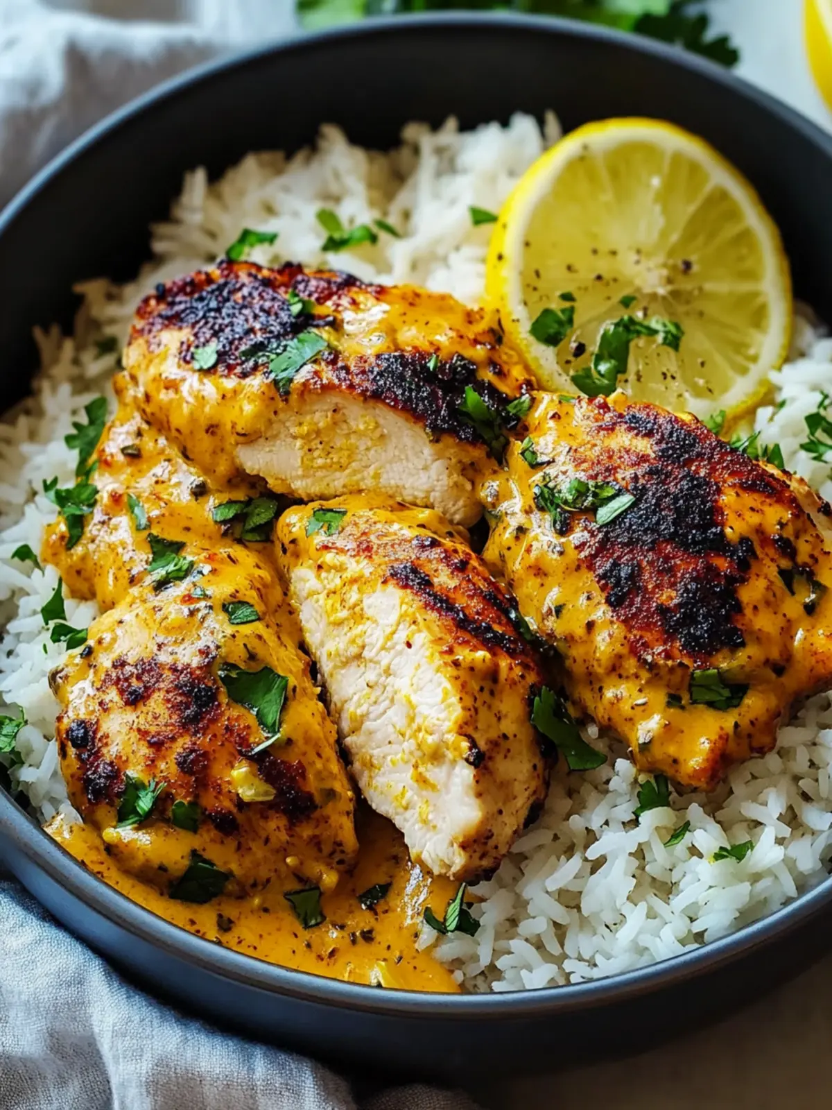 Creamy Peri Peri Chicken with Rice for a Flavor Explosion 3 Creamy Peri Peri Chicken with Rice