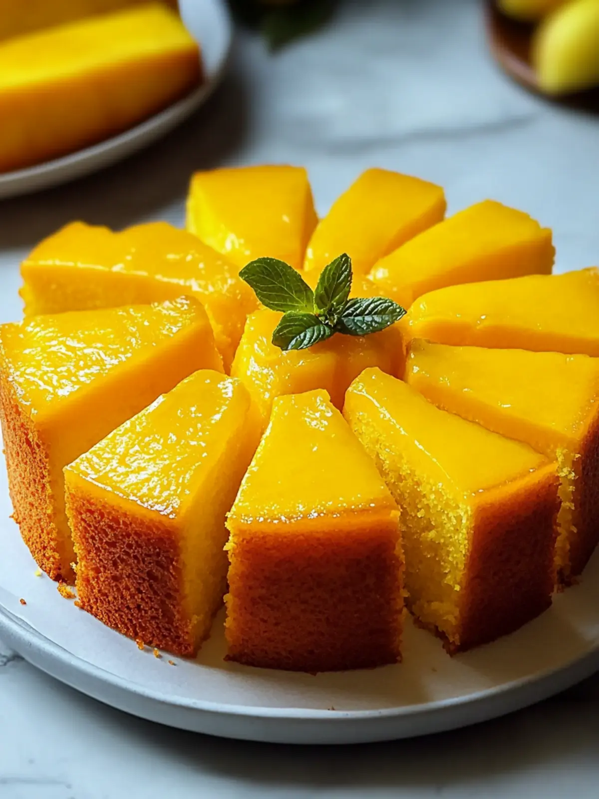 Moist Mango Cake Recipe for an Irresistibly Tropical Treat 2 Mango Cake