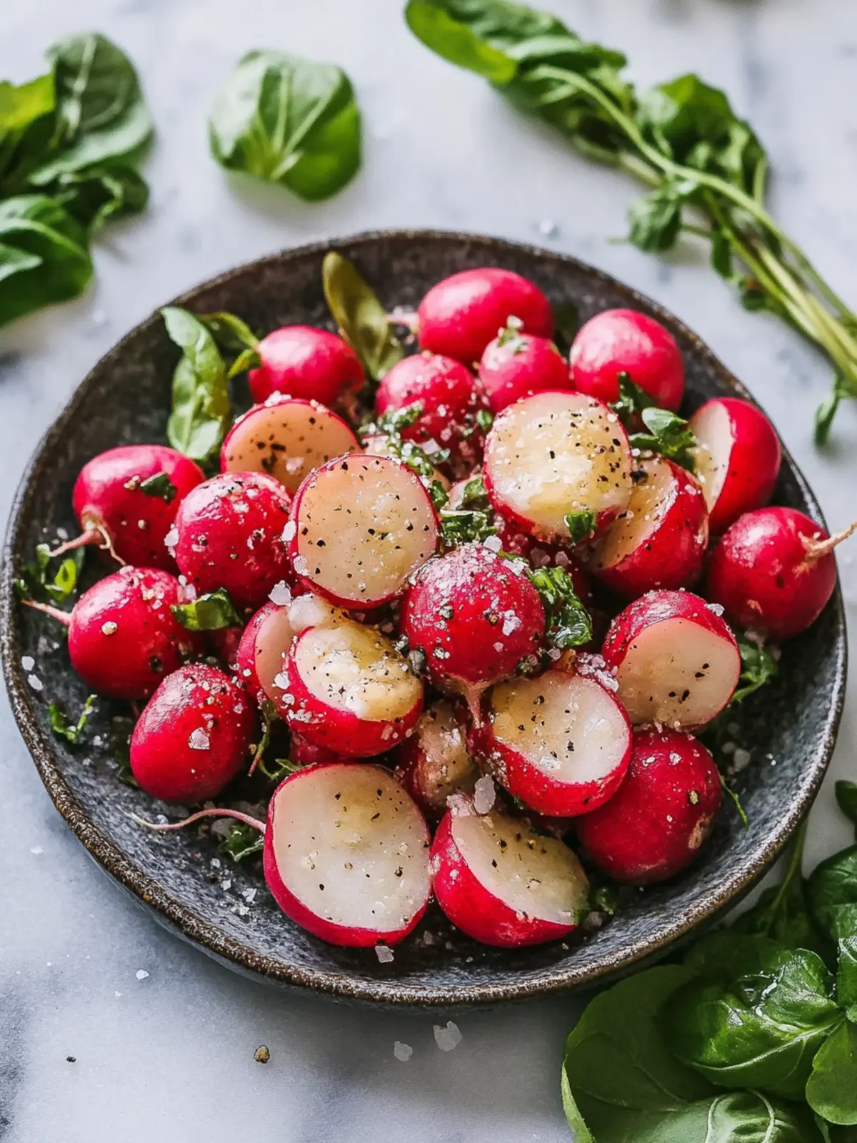 Radishes with Butter and Salt: A Simple, Flavorful Snack! 5 Radishes with Butter and Salt