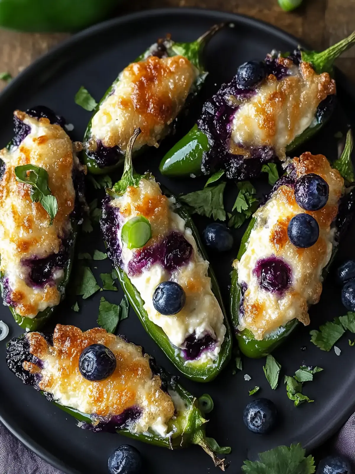 Zesty Blueberry Brie Jalapeño Poppers for Every Gathering 3 Blueberry Brie Jalapeño Poppers
