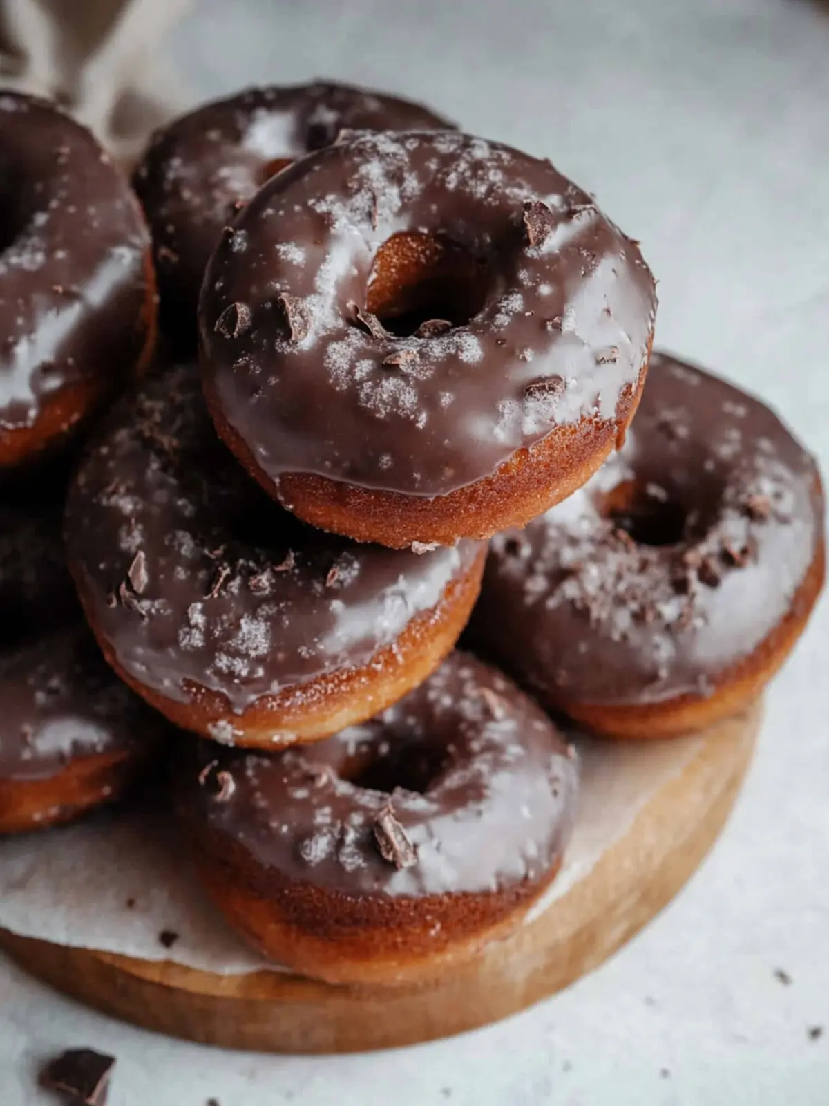 Fluffy Glazed Chocolate Cake Doughnuts You’ll Crave Daily 2 Glazed Chocolate Cake Doughnuts