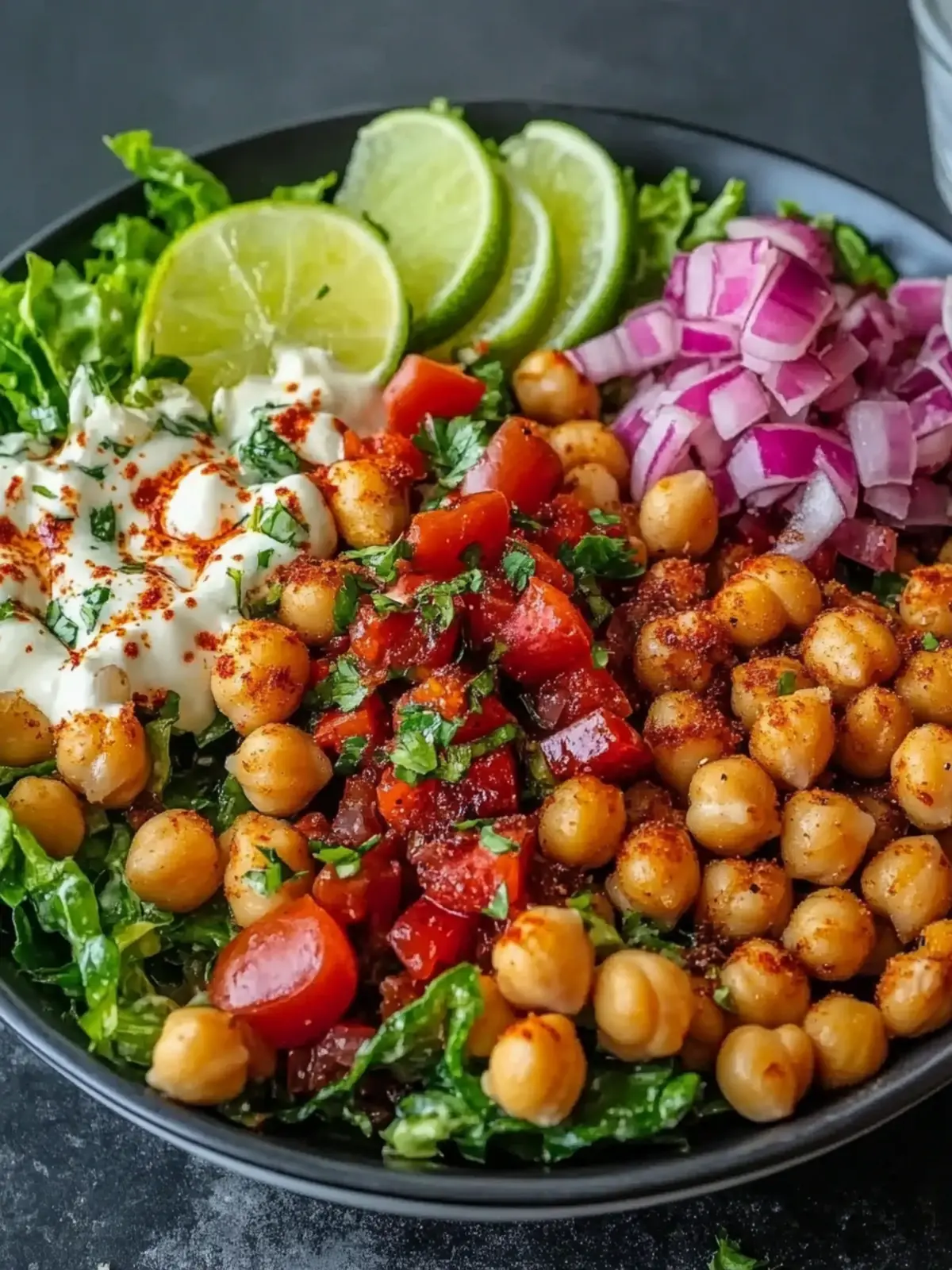 Fresh Crispy Chili Lime Chickpea Salad for Quick Healthy Meals 3 Fresh Crispy Chili Lime Chickpea Salad