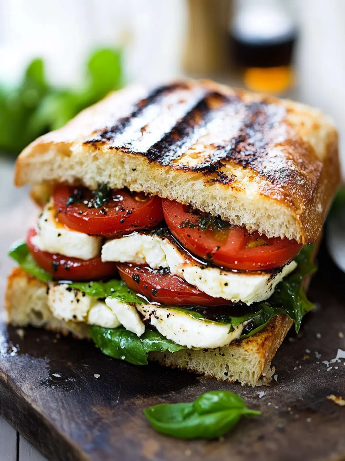 Dreamy Caprese Sandwich with Balsamic Glaze You'll Love 5 Caprese Sandwich