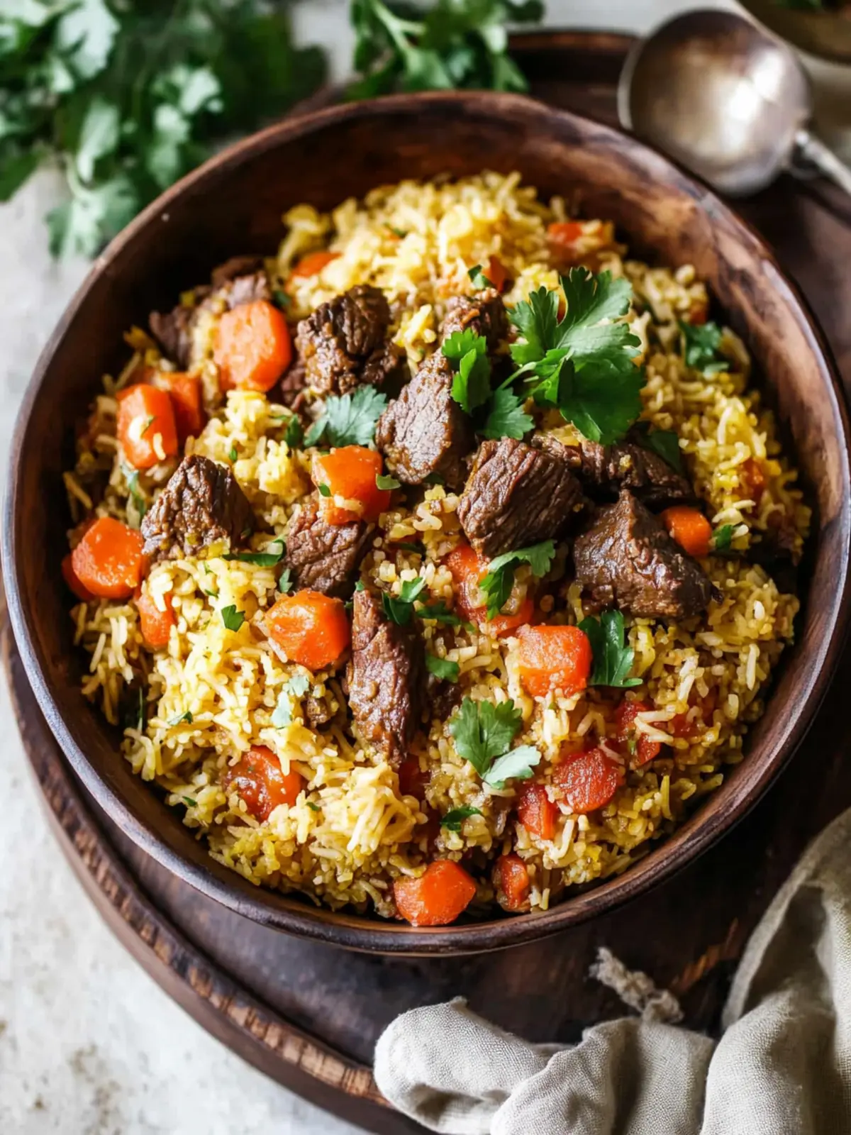 Savory Uzbek Beef Plov: Comfort in Every One-Pot Bite 3 Uzbek Beef Plov