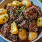 Savory Slow Cooker Garlic Butter Beef with Potatoes Delight 44 Slow Cooker Garlic Butter Beef with Potatoes