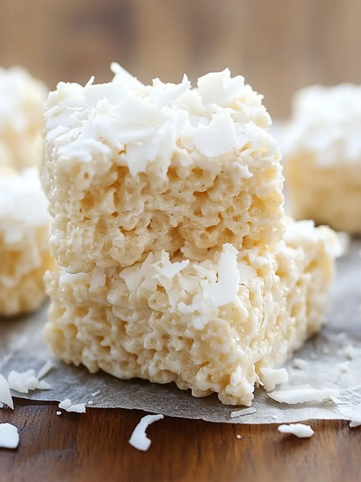 Coconut Lover's Rice Krispy Treats for Your Sweet Cravings 3 Coconut Lover's Rice Krispy Treats