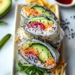 Crispy California Roll Rice Paper Sushi Sandwich You’ll Love 8 California Roll Rice Paper Sushi Sandwic