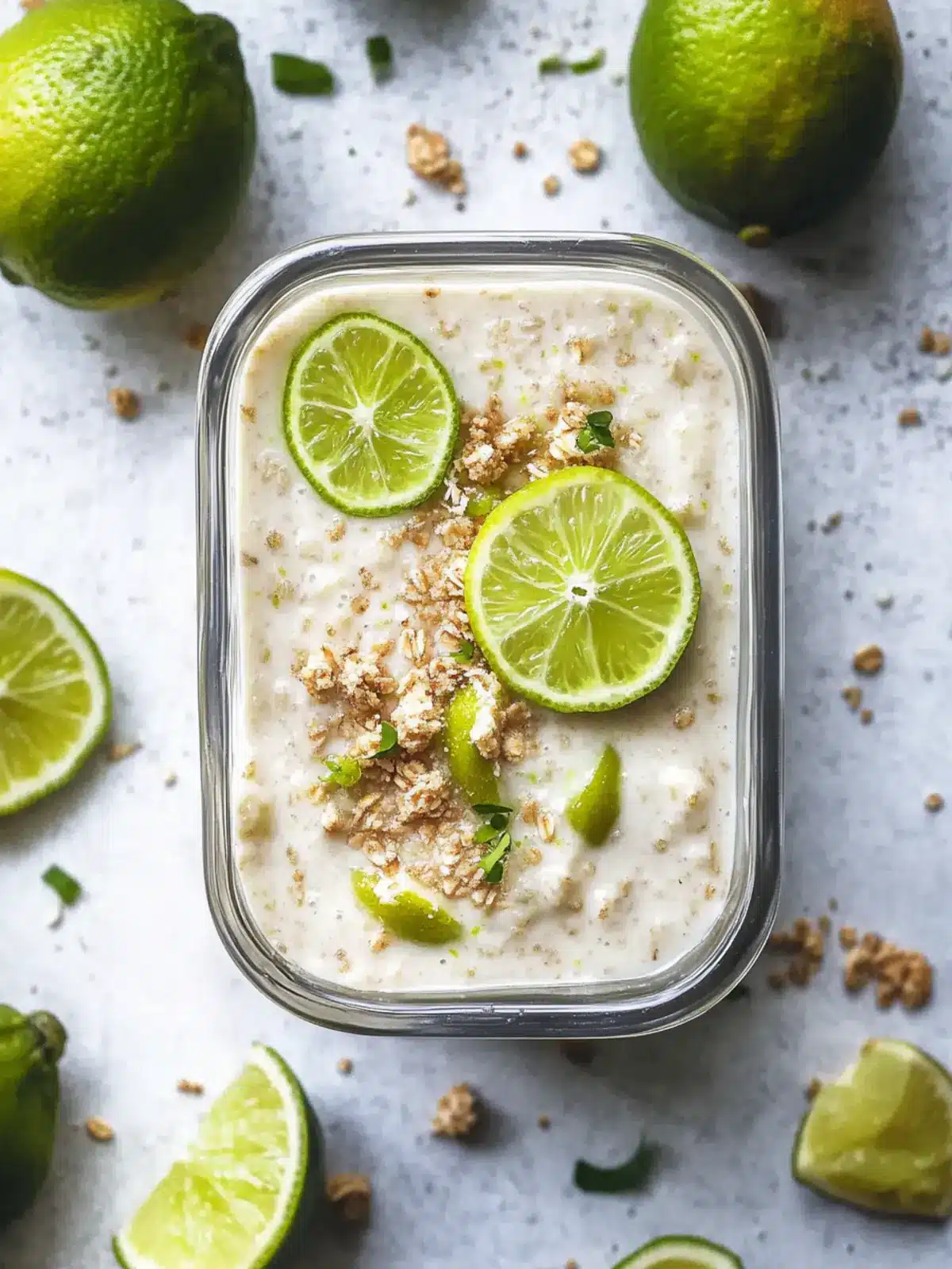 Delicious Key Lime Pie Overnight Oats for a Healthy Morning 4 Key Lime Pie Overnight Oats