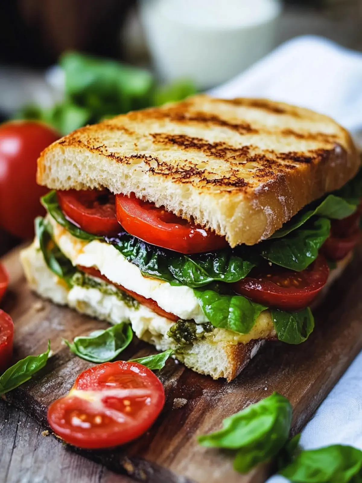 Dreamy Caprese Sandwich with Balsamic Glaze You'll Love 2 Caprese Sandwich