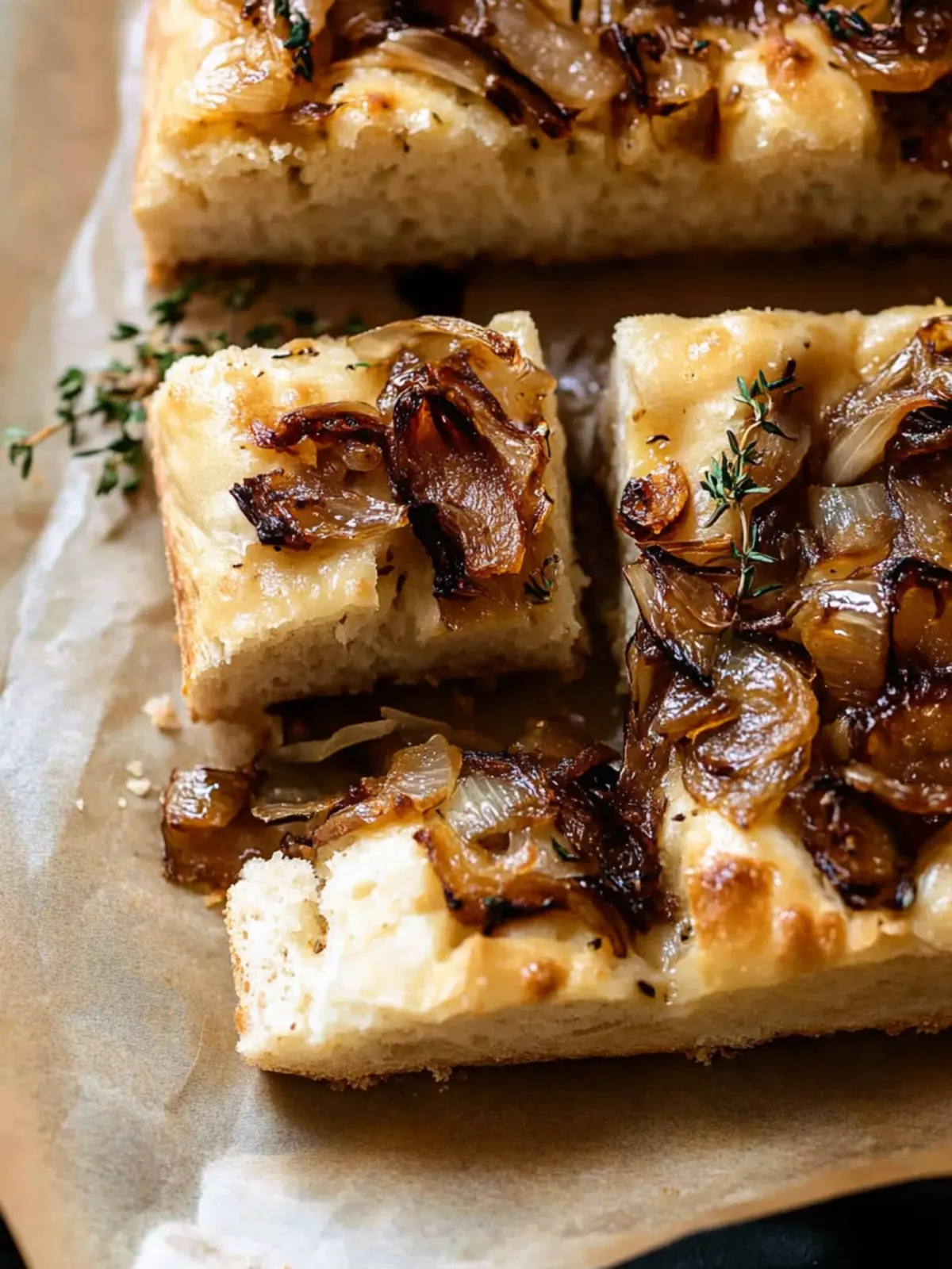 Fluffy Caramelized Onion Focaccia: Elevate Your Bread Game 2 Fluffy Caramelized Onion Focaccia