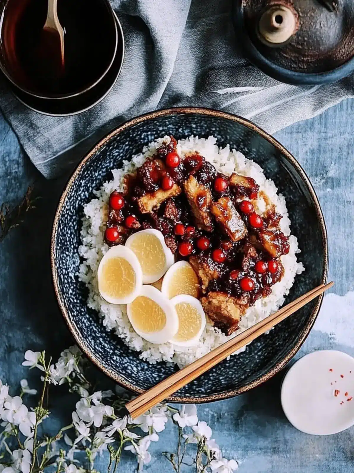 Savory Lu Rou Fan: Ultimate Comfort Food Recipe Adventure 3 Lu Rou Fan