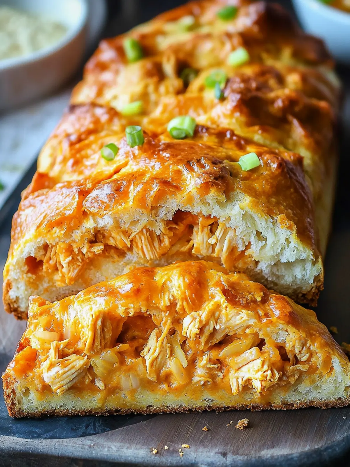 Buffalo Chicken Garbage Bread: Your New Favorite Comfort Food 4 Buffalo Chicken Garbage Bread