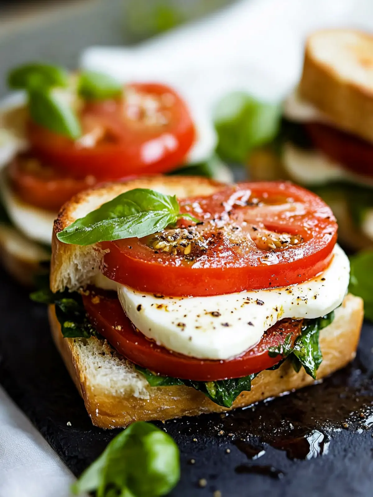 Dreamy Caprese Sandwich with Balsamic Glaze You'll Love 4 Caprese Sandwich