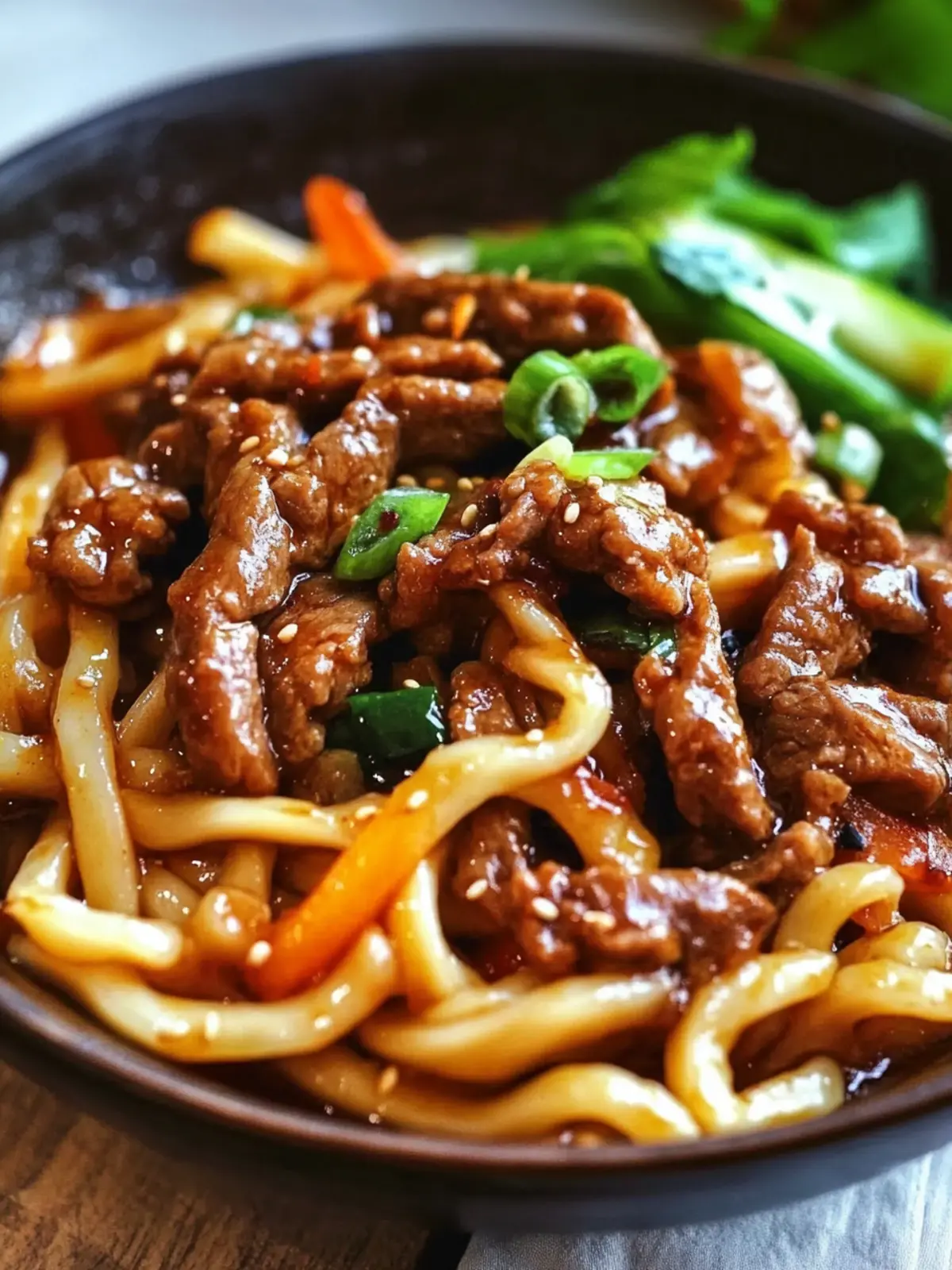 Savory Easy Black Pepper Beef Udon Ready in 20 Minutes 4 Easy Black Pepper Beef Udon