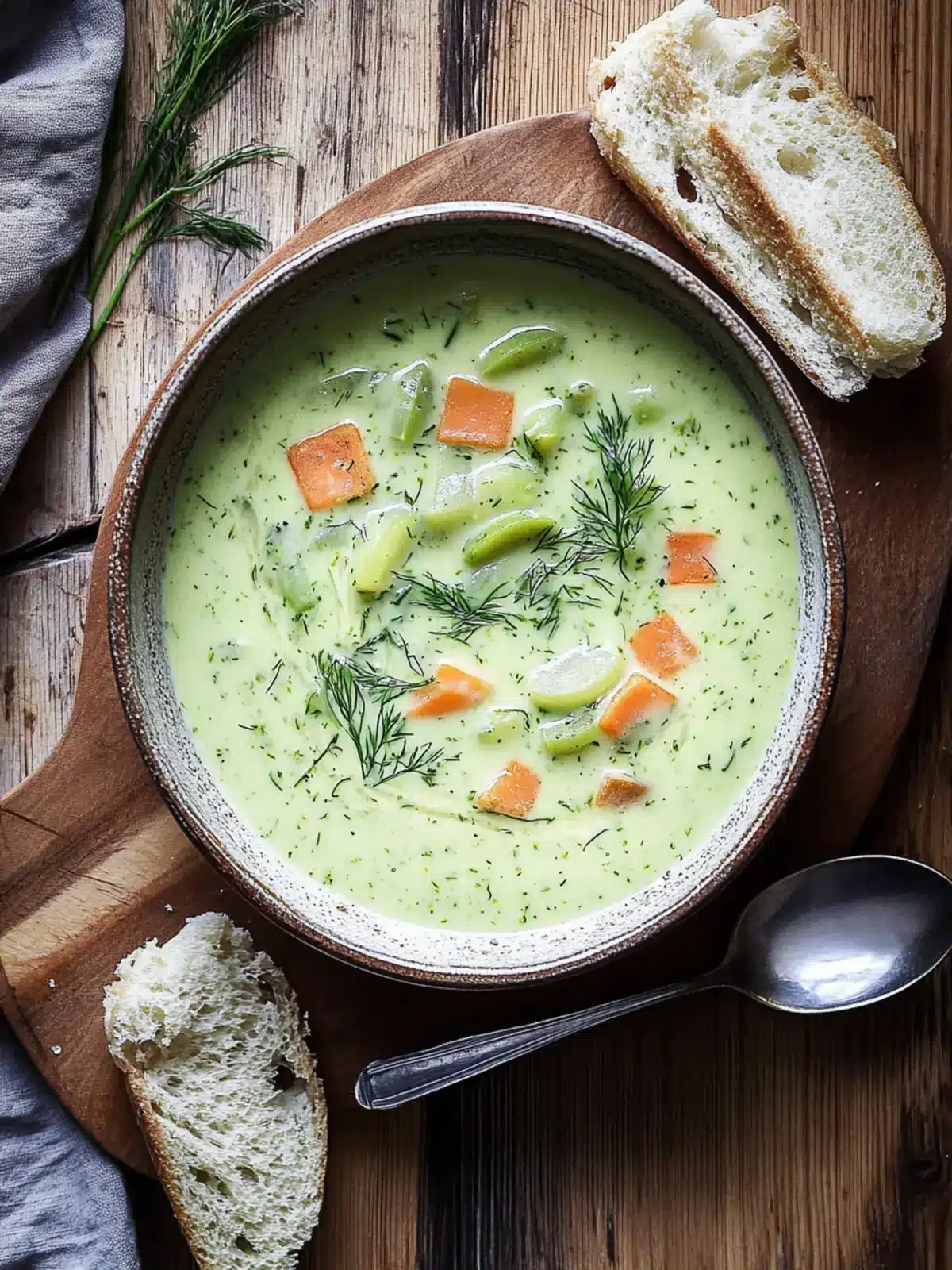 Creamy Polish Dill Soup: Comfort in Every Spoonful 3 Polish Dill Soup