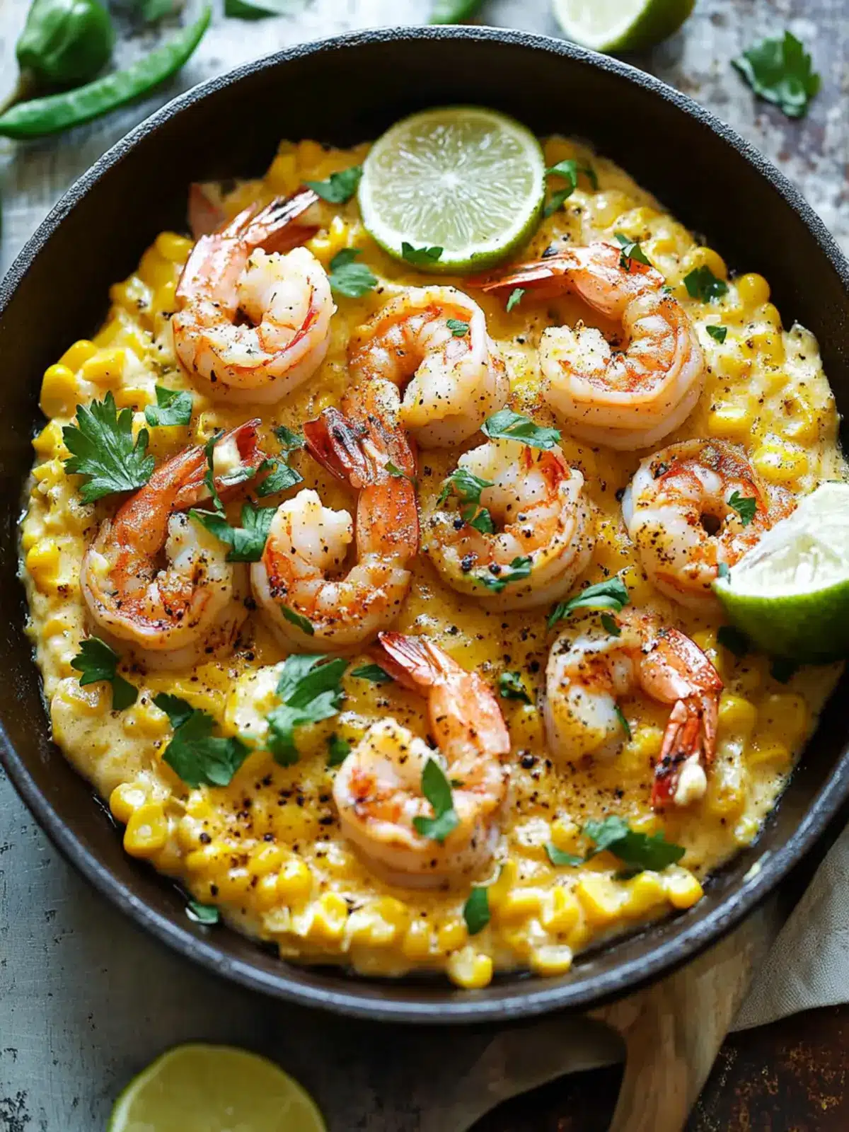 Savory Shrimp and Creamed Corn: A 30-Minute Delight 2 Shrimp and Creamed Corn