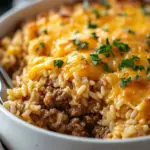 Cheesy Ground Beef and Rice Casserole for Cozy Nights 6 Cheesy Ground Beef and Rice Casserole