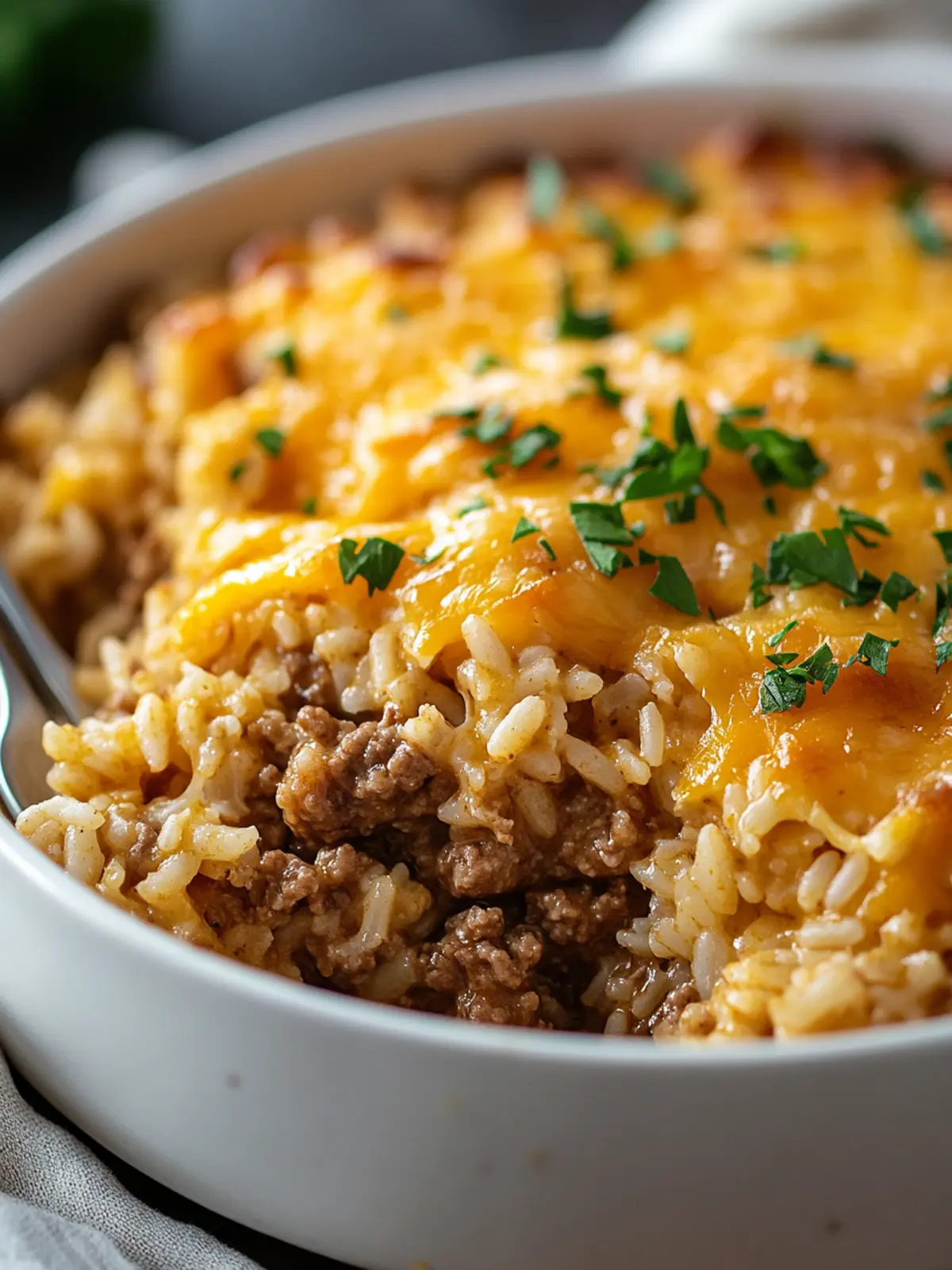 Cheesy Ground Beef and Rice Casserole for Cozy Nights 5 Cheesy Ground Beef and Rice Casserole