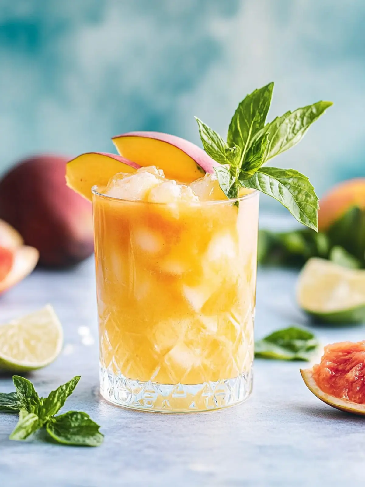 Delightful Mango Rum Swizzle for Your Summer Sipping Joy 4 Mango Rum Swizzle