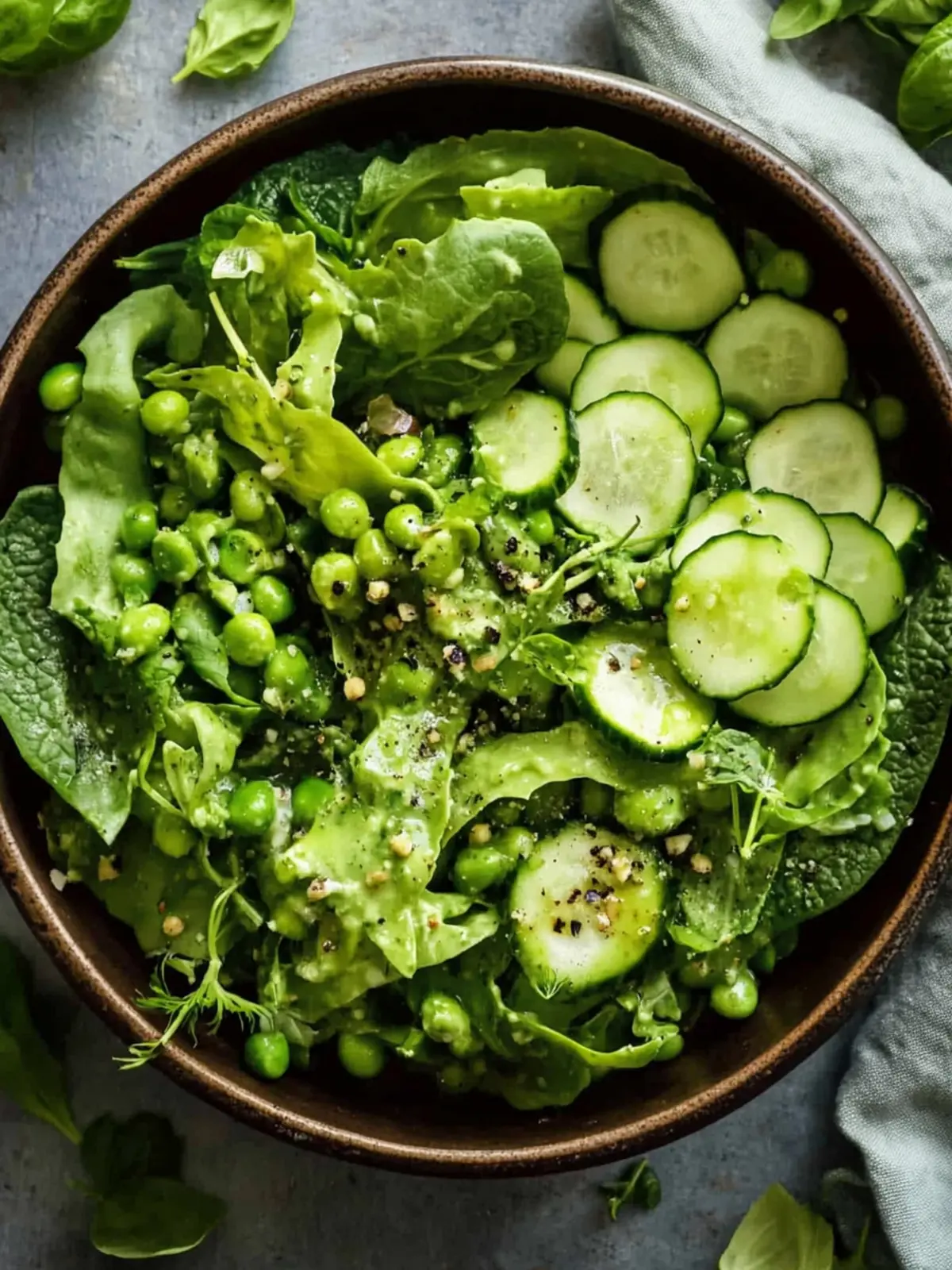 Super-Green Green Goddess Salad for a Refreshing Boost 5 Super-Green Green Goddess Salad