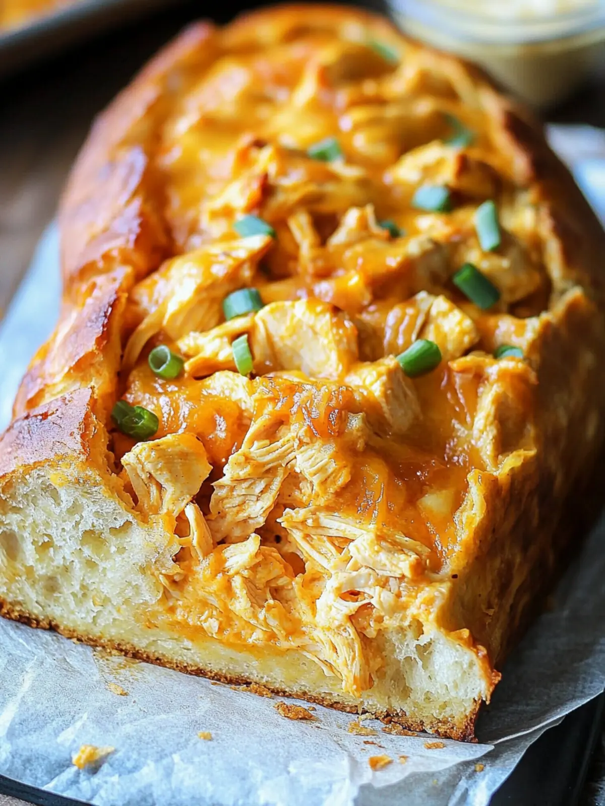 Buffalo Chicken Garbage Bread: Your New Favorite Comfort Food 2 Buffalo Chicken Garbage Bread