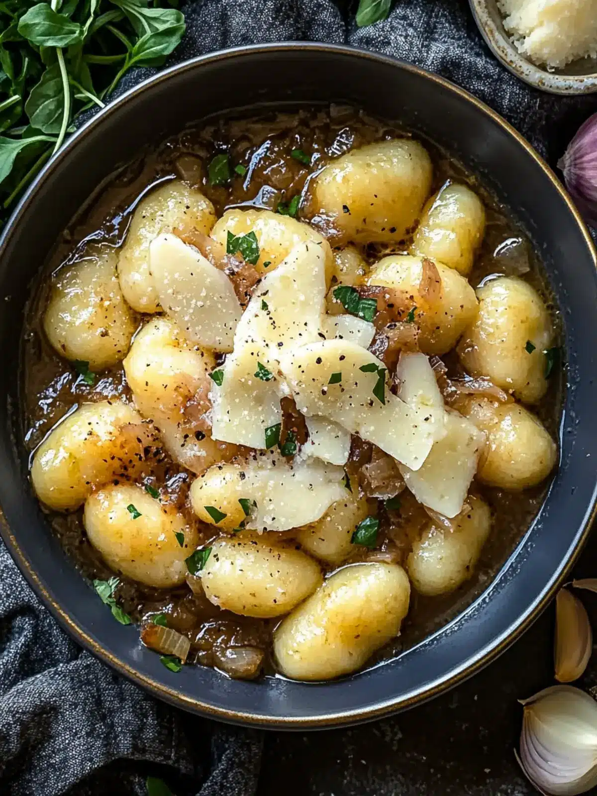 Cozy Up with French Onion Gnocchi for Ultimate Comfort Food 4 French Onion Gnocchi