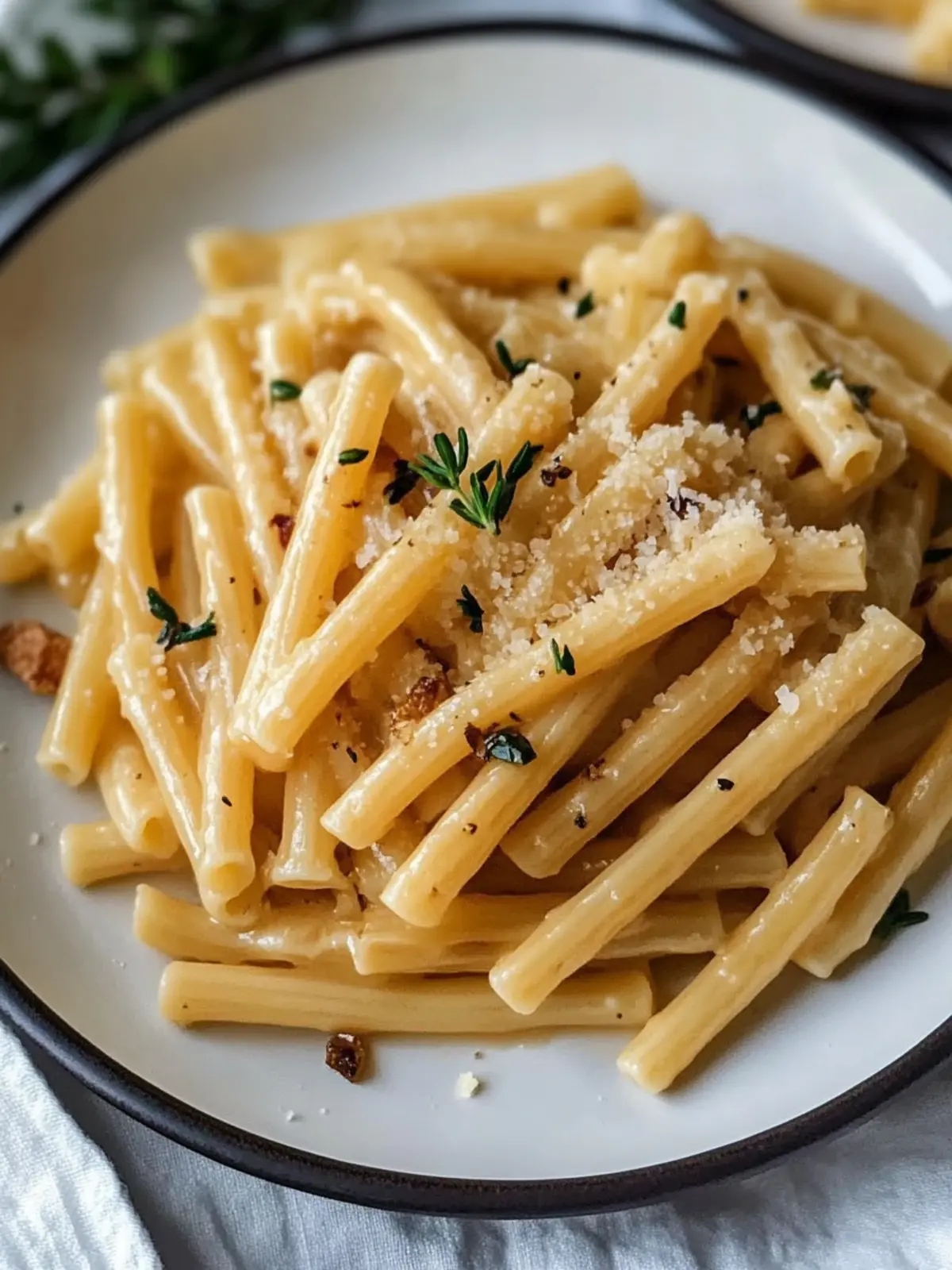 Delicious Confit Garlic Butter Pasta