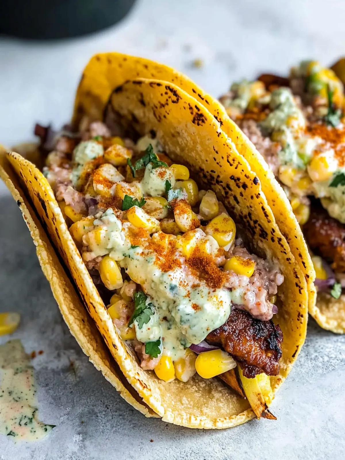 Savor the Flavor: Street Corn Smash Burger Tacos Delight 2 Street Corn Smash Burger Tacos