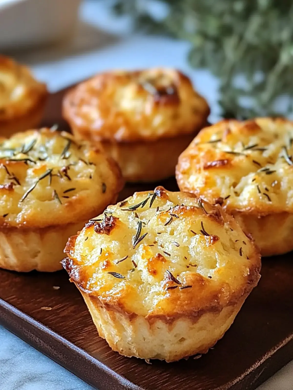 Savory Golden Crust Garlic Rosemary Focaccia Muffins to Savor 5 Golden Crust Garlic Rosemary Focaccia Muffins