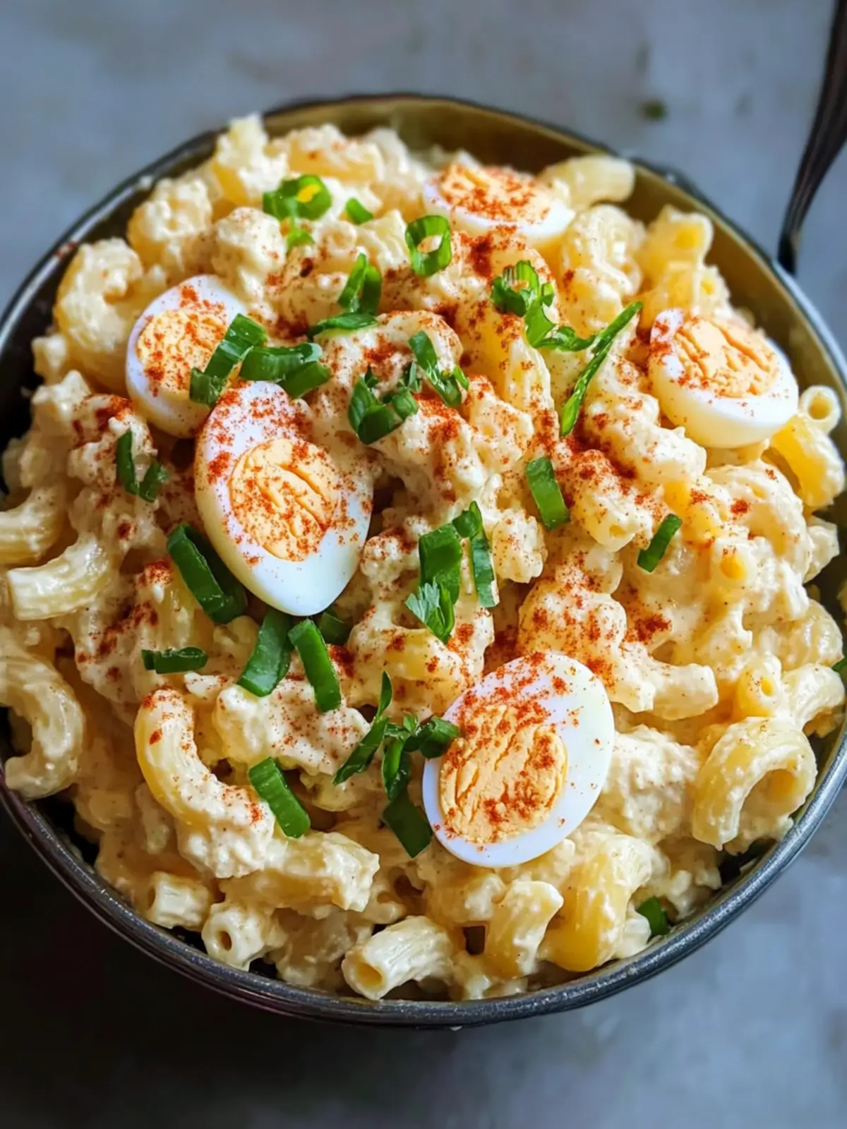Deviled Egg Macaroni Pasta Salad: A Creamy Twist You’ll Love 4 Deviled Egg Macaroni Pasta Salad