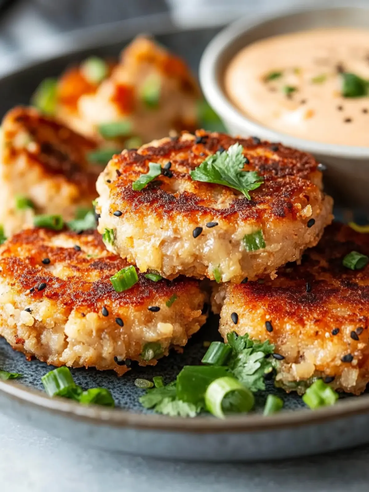 Bold Asian-Style Tuna Cakes with Spicy Mayo You’ll Crave 5 Bold Asian-Style Tuna Cakes with Spicy Mayo