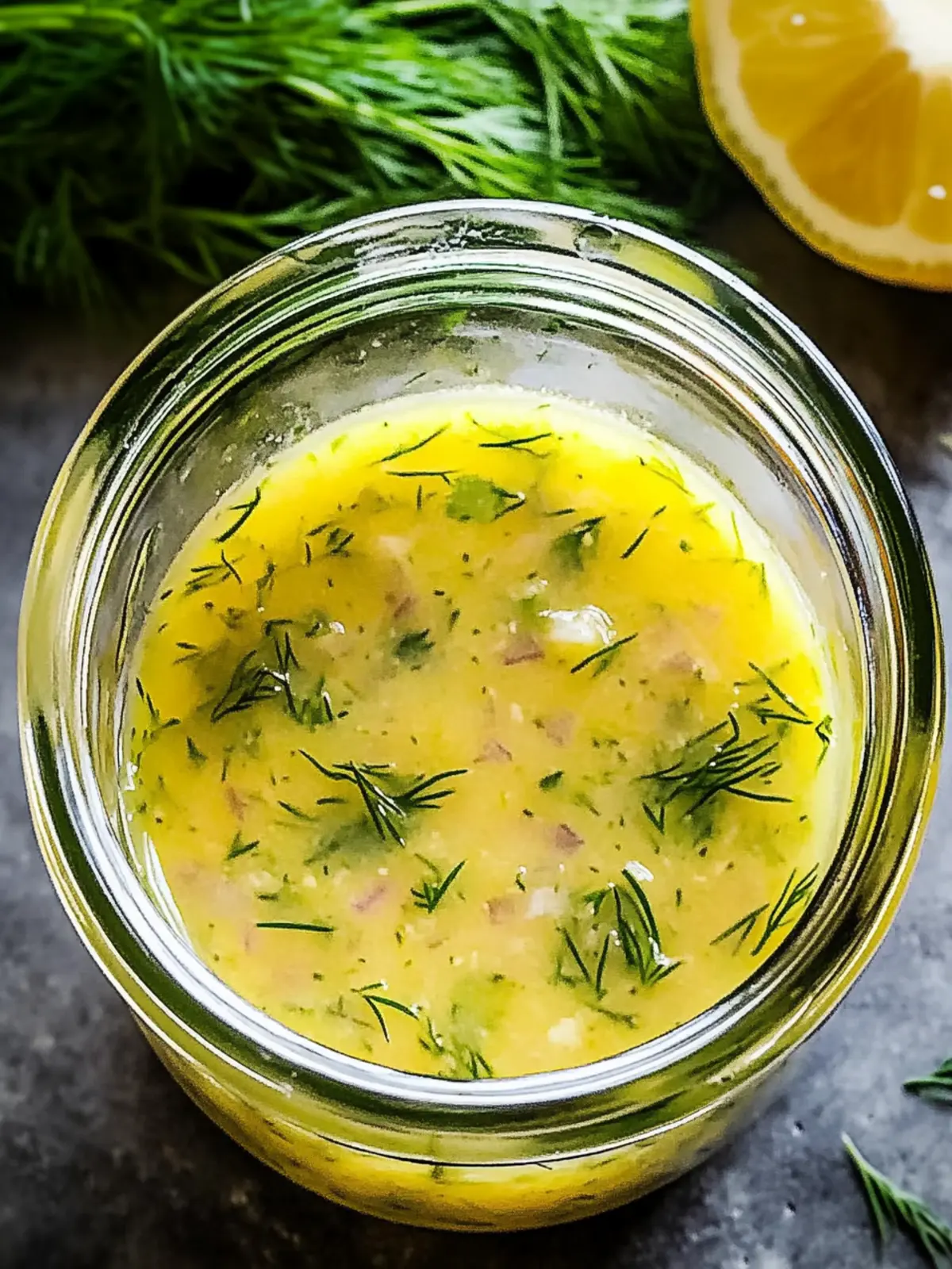 Zesty Lemon Dill Vinaigrette for Effortless Flavor Boosts 4 Zesty Lemon Dill Vinaigrette