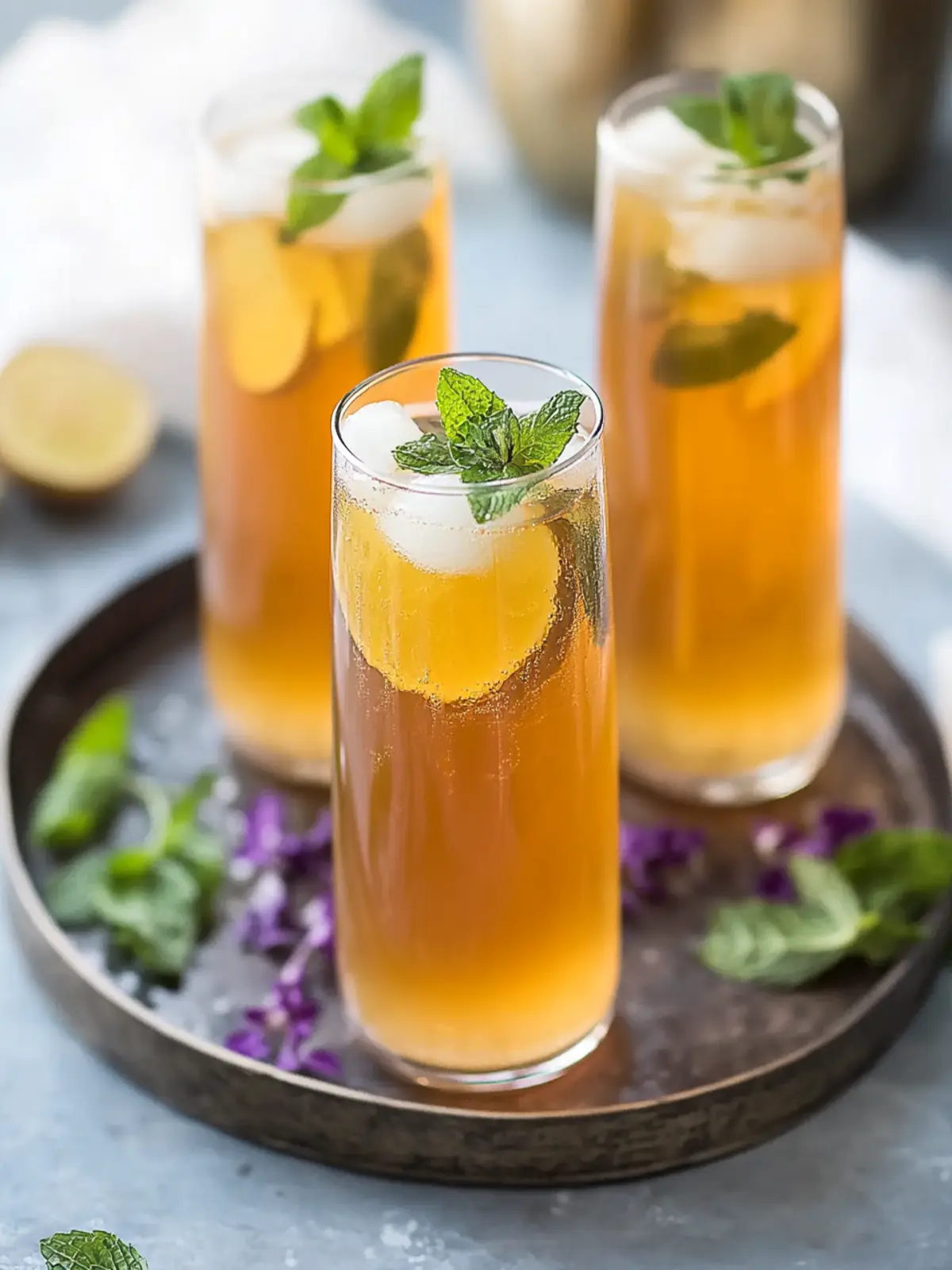 Elevate Refreshment with Earl Grey Ginger Spritzer Delight 4 Earl Grey Ginger Spritzer