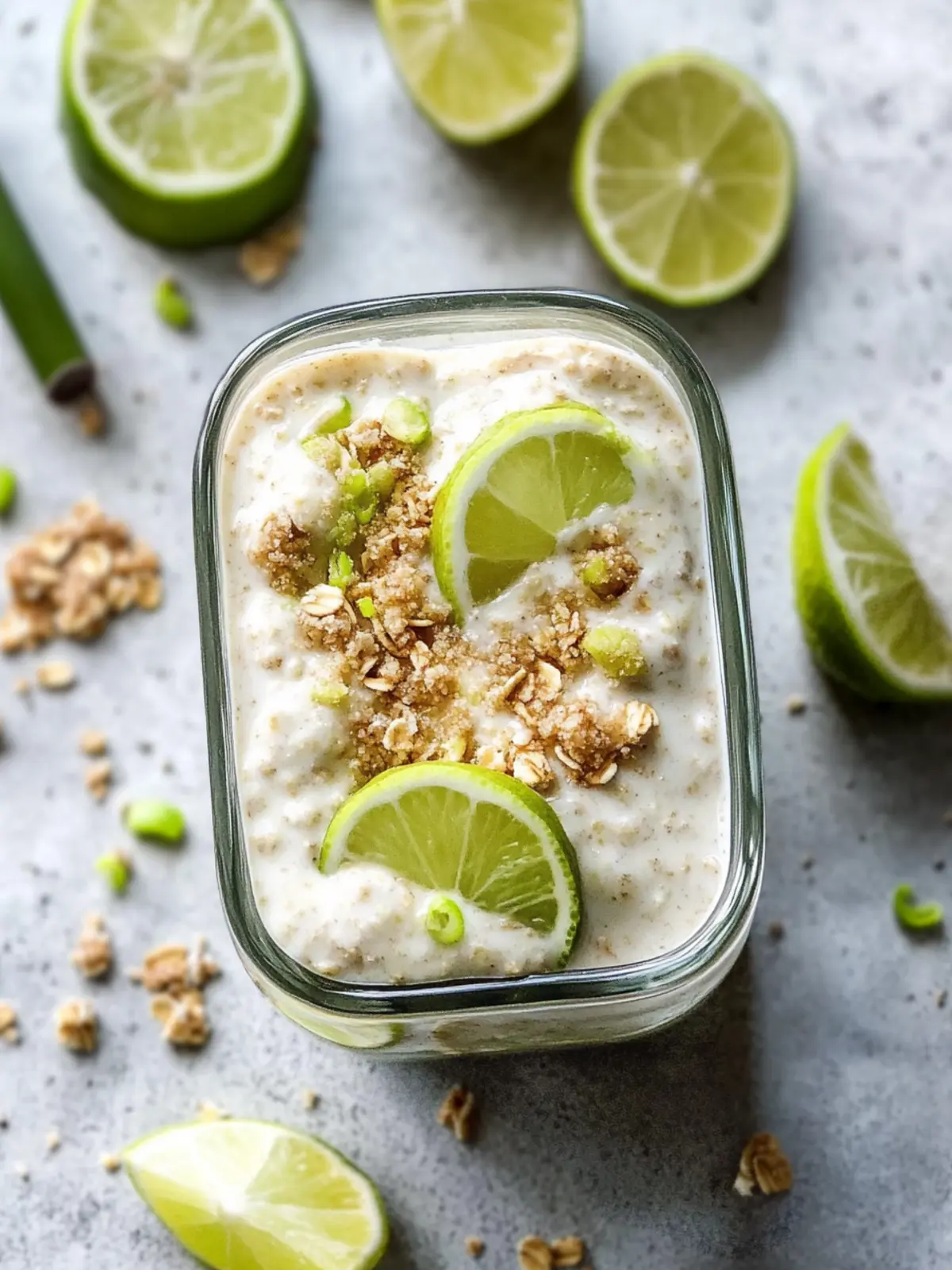 Delicious Key Lime Pie Overnight Oats for a Healthy Morning 2 Key Lime Pie Overnight Oats