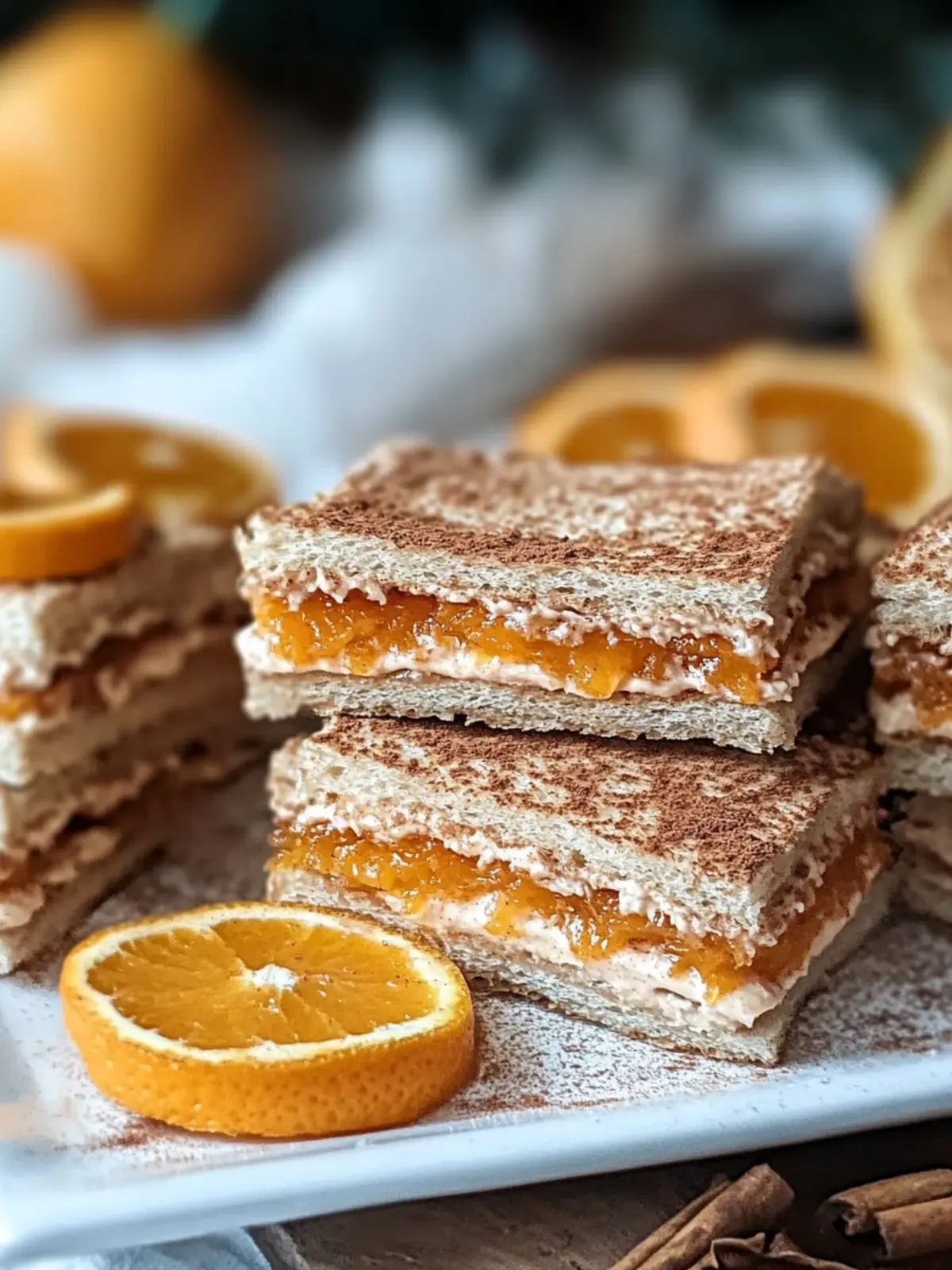 Irresistible Cinnamon Orange Tea Sandwiches for Chic Brunches 3 Cinnamon Orange Tea Sandwiches