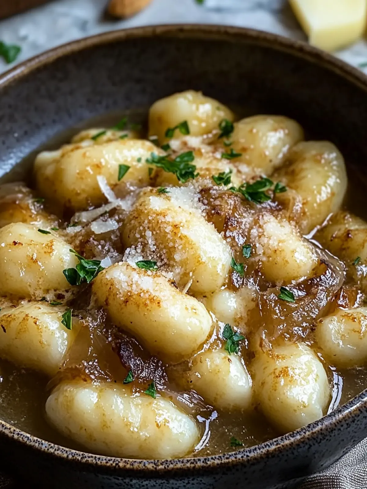 Cozy Up with French Onion Gnocchi for Ultimate Comfort Food 3 French Onion Gnocchi