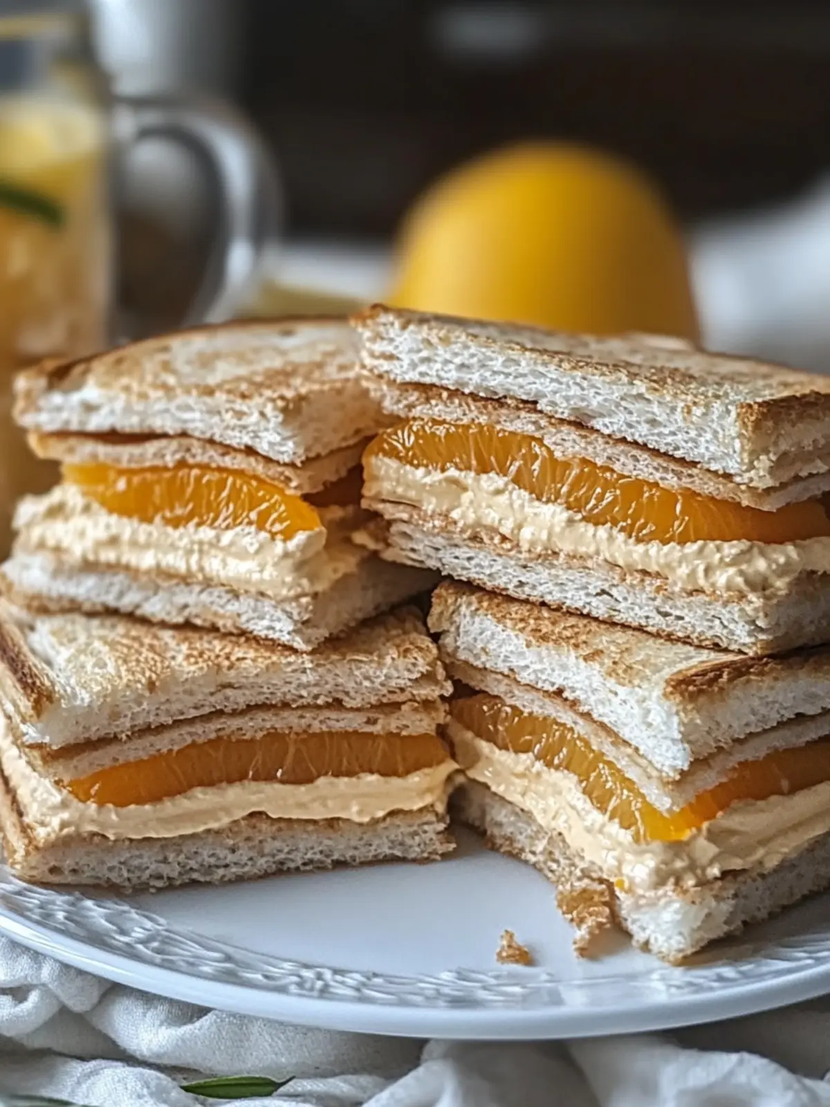 Irresistible Cinnamon Orange Tea Sandwiches for Chic Brunches 2 Cinnamon Orange Tea Sandwiches