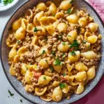 Creamy Cheesy Ground Beef and Shells That Comforts Hearts 9 Cheesy Ground Beef And Shells