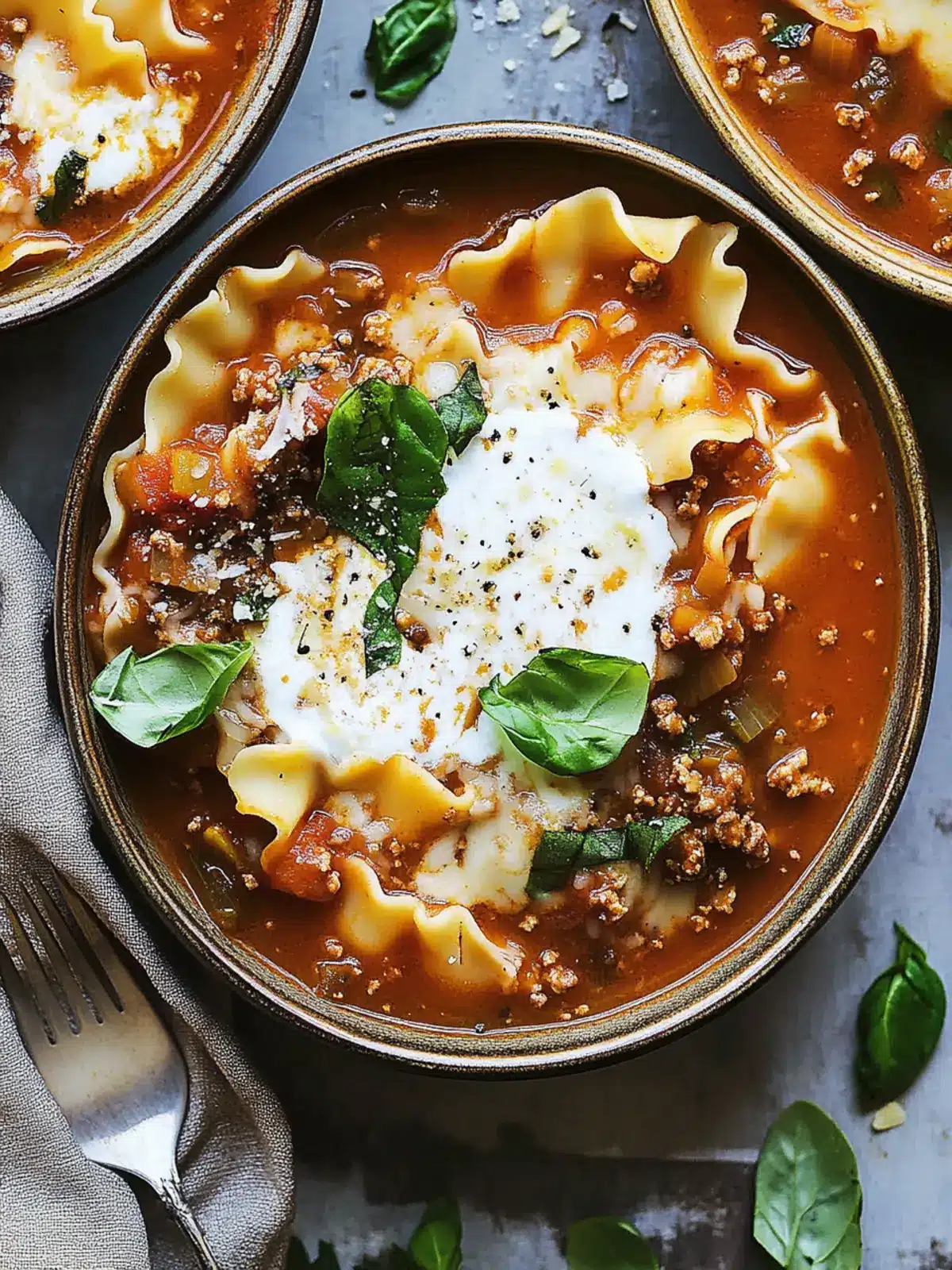 Easy Slow Cooker Lasagna Soup That'll Wow Your Taste Buds 3 Easy Slow Cooker Lasagna Soup