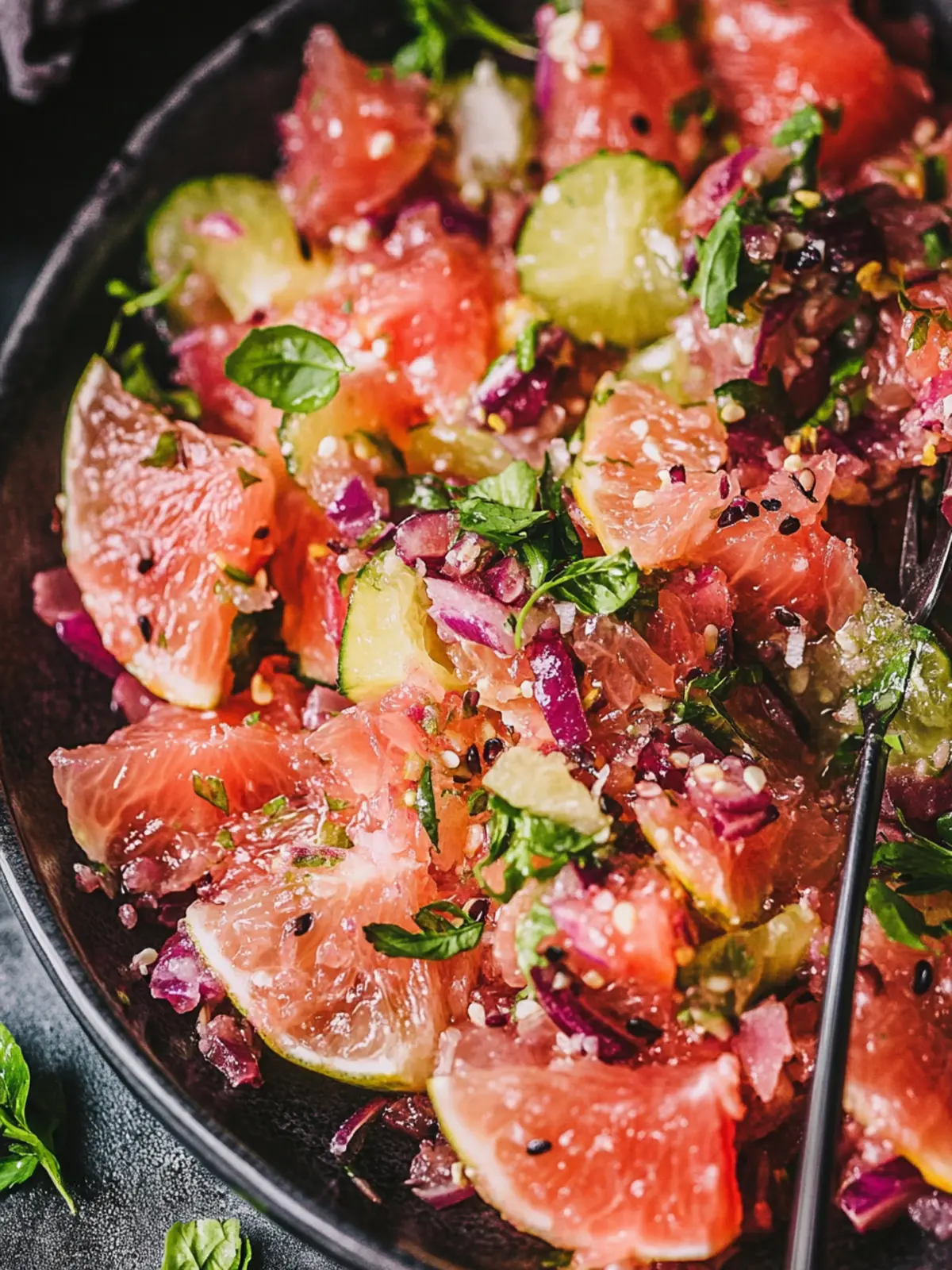 Pomelo Salad Bliss: A Healthy Bengali Winter Delight 5 Pomelo Salad