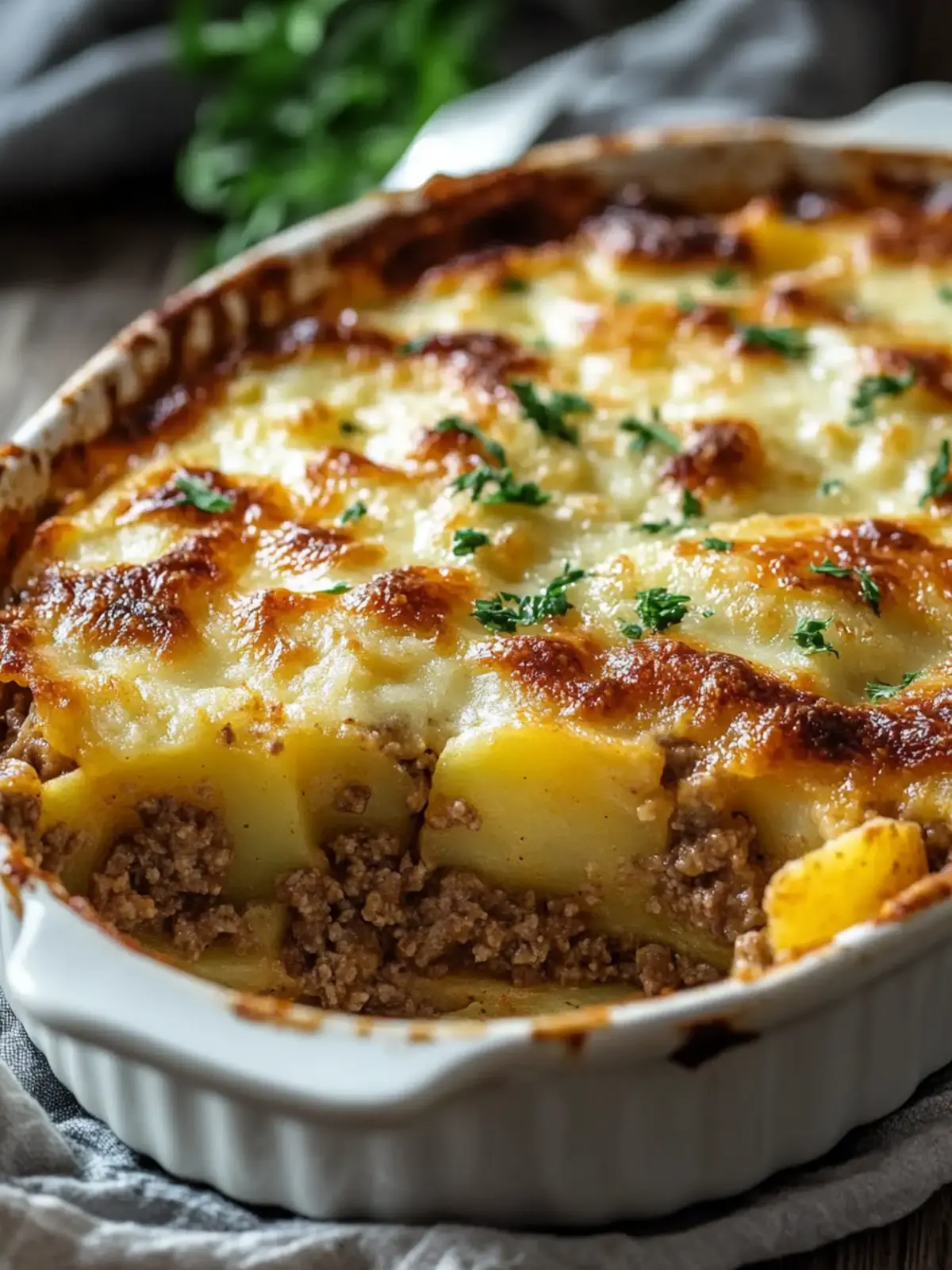 Cheesy Hamburger Potato Casserole for Ultimate Comfort Food 5 Cheesy Hamburger Potato Casserole