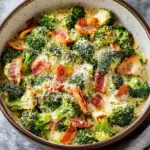 Creamy Garlic Parmesan Broccoli with Bacon for Ultimate Comfort 6 Creamy Garlic Parmesan Broccoli with Bacon