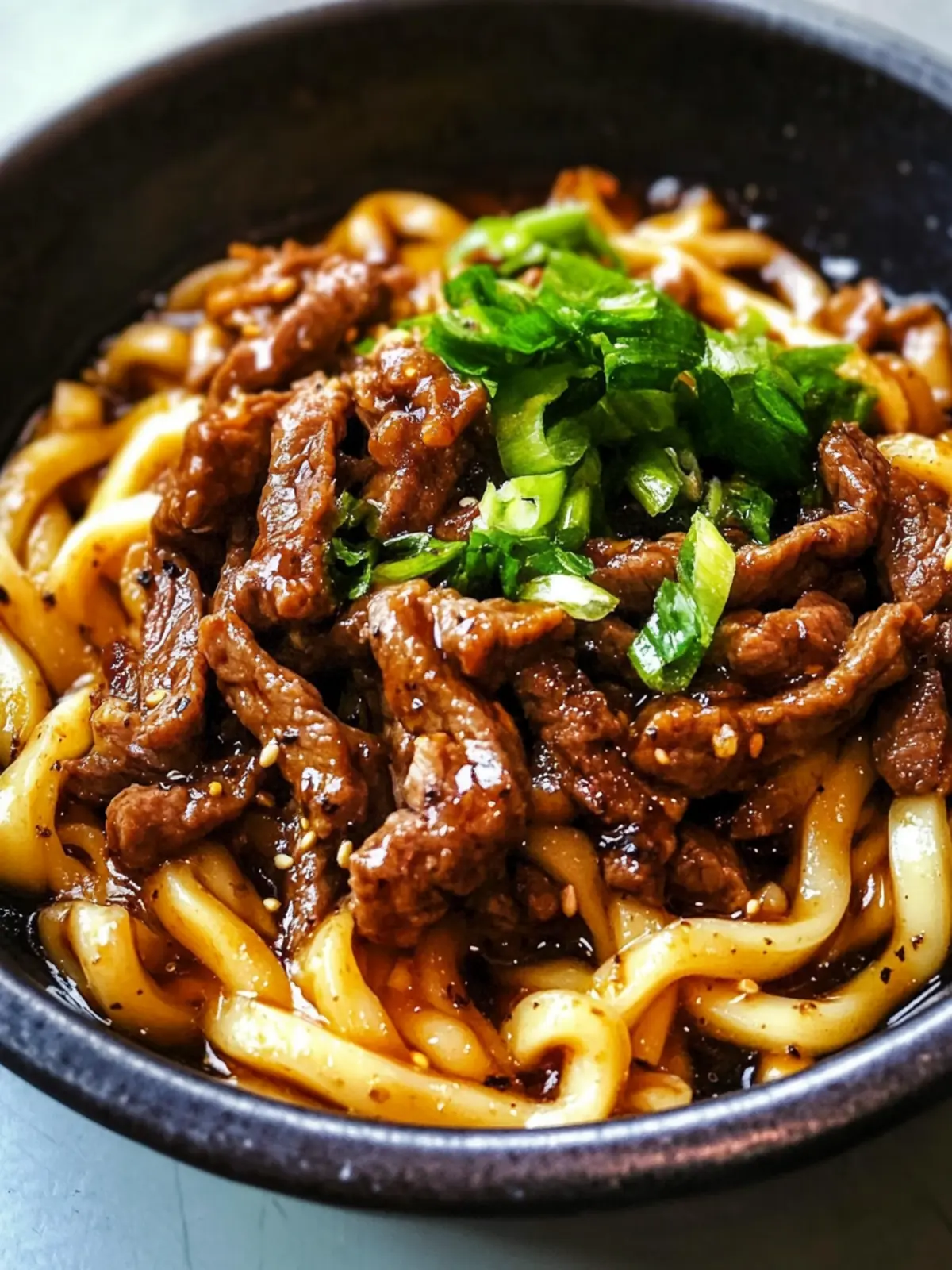 Easy Black Pepper Beef Udon: Quick Comfort in 20 Minutes 4 Easy Black Pepper Beef Udon