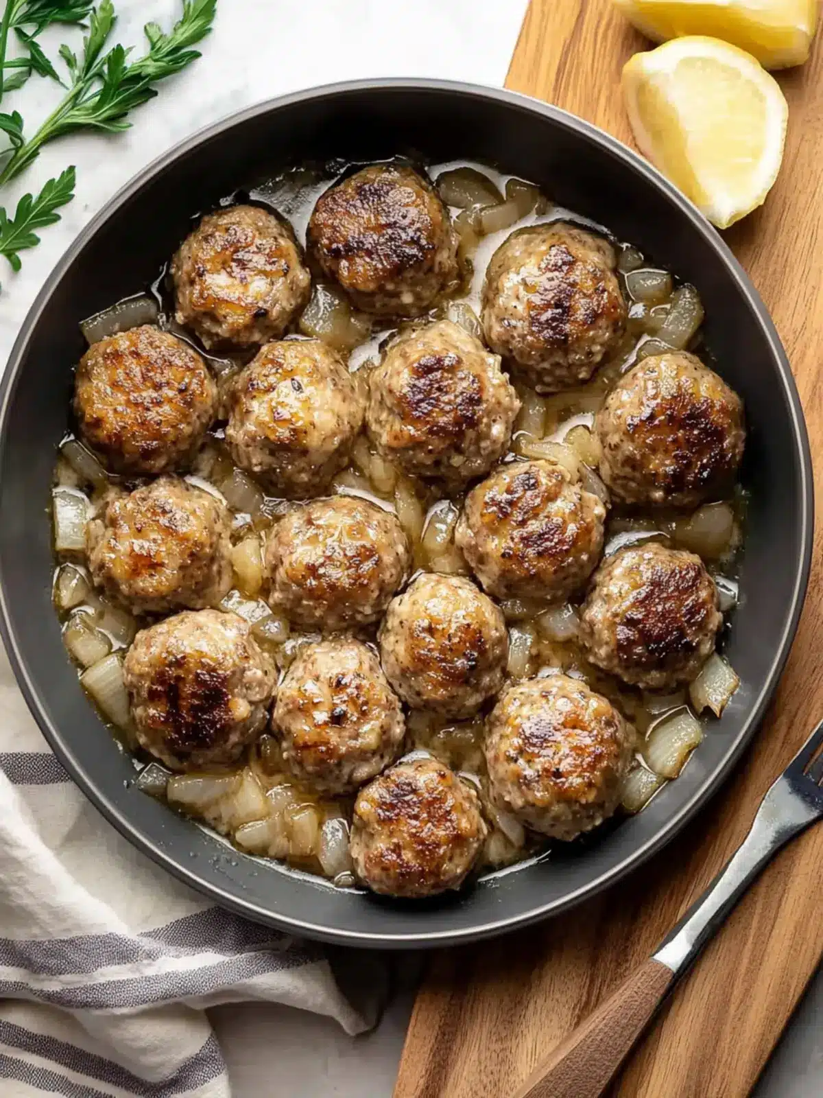 Meltingly Good French Onion Meatballs You’ll Crave 5 French Onion Meatballs