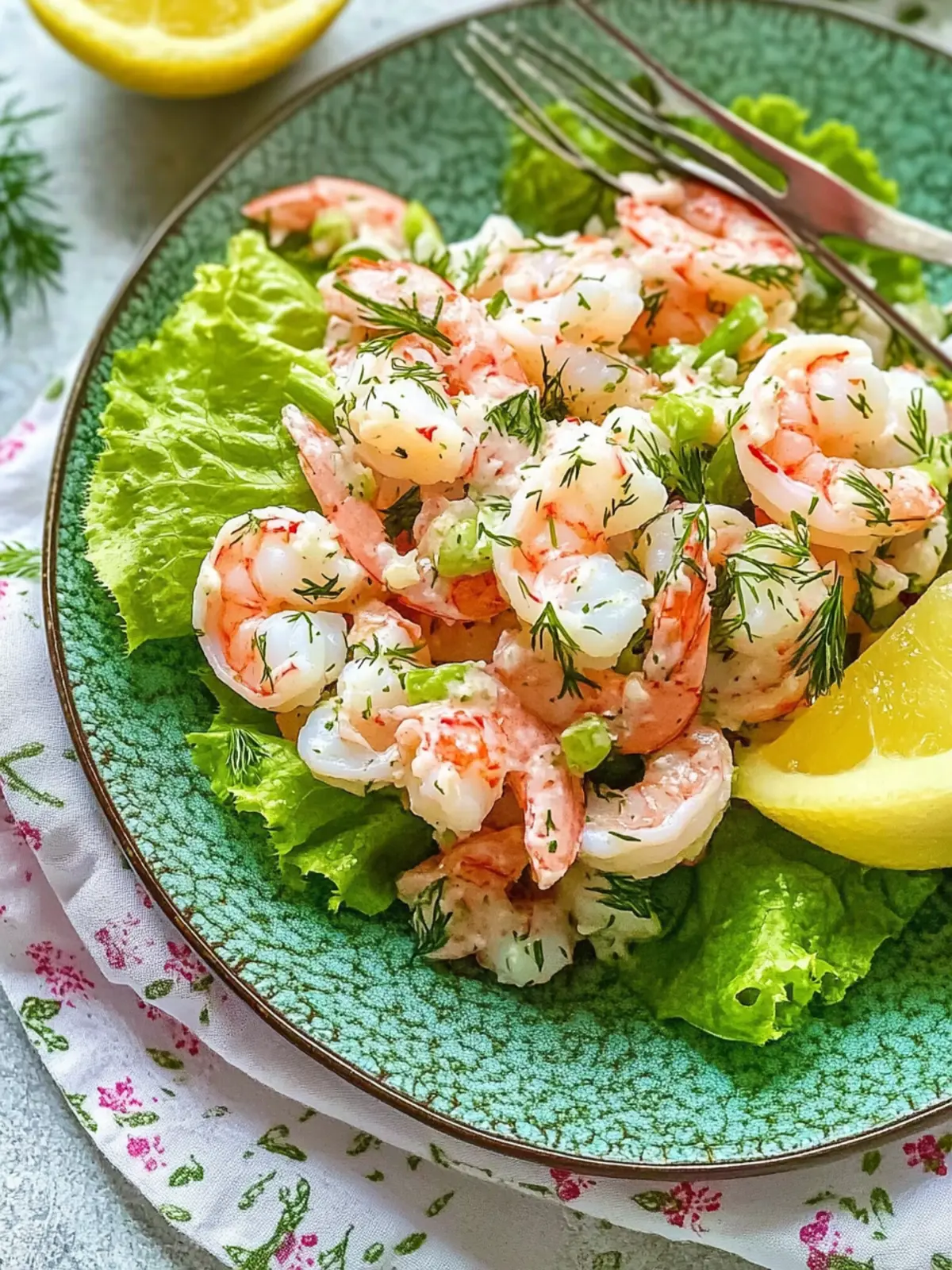 Refreshing Cold Shrimp Salad with Dill for Effortless Summer Eats 4 Cold Shrimp Salad with Dill