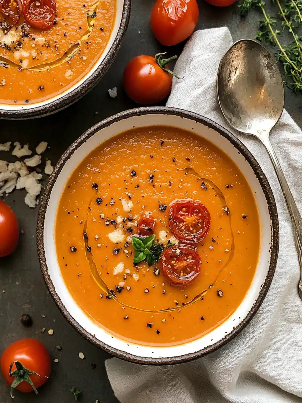 Creamy Roasted Garlic Tomato Soup That Warms Your Soul 4 Creamy Roasted Garlic Tomato Soup