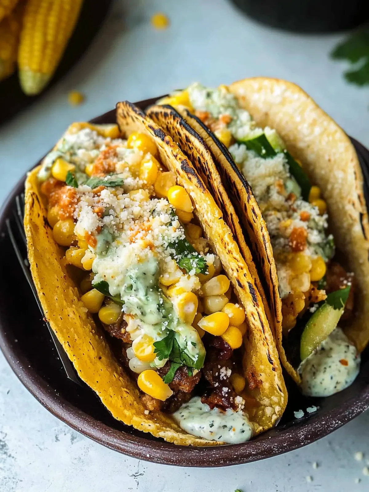 Savor the Flavor: Street Corn Smash Burger Tacos Delight 4 Street Corn Smash Burger Tacos