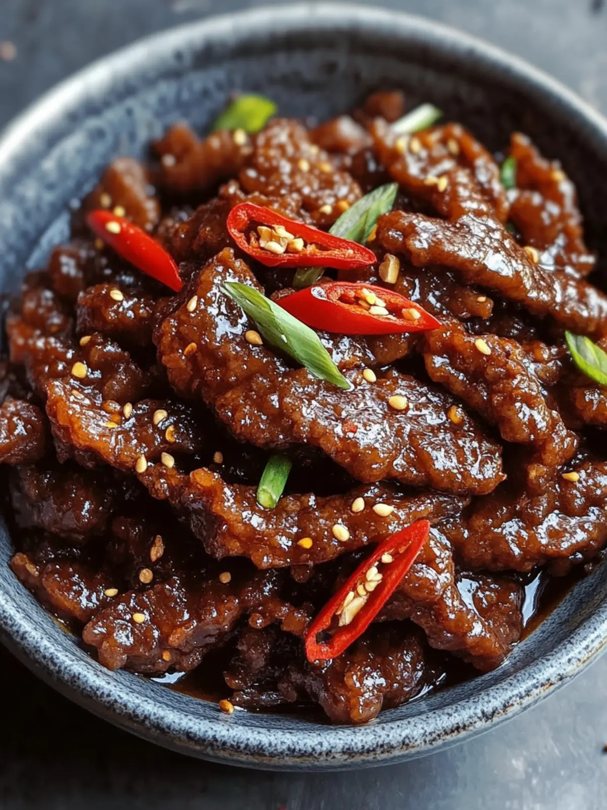 Crispy Chilli Beef: Healthier Takeout Delight Made Easy 4 Crispy Chilli Beef