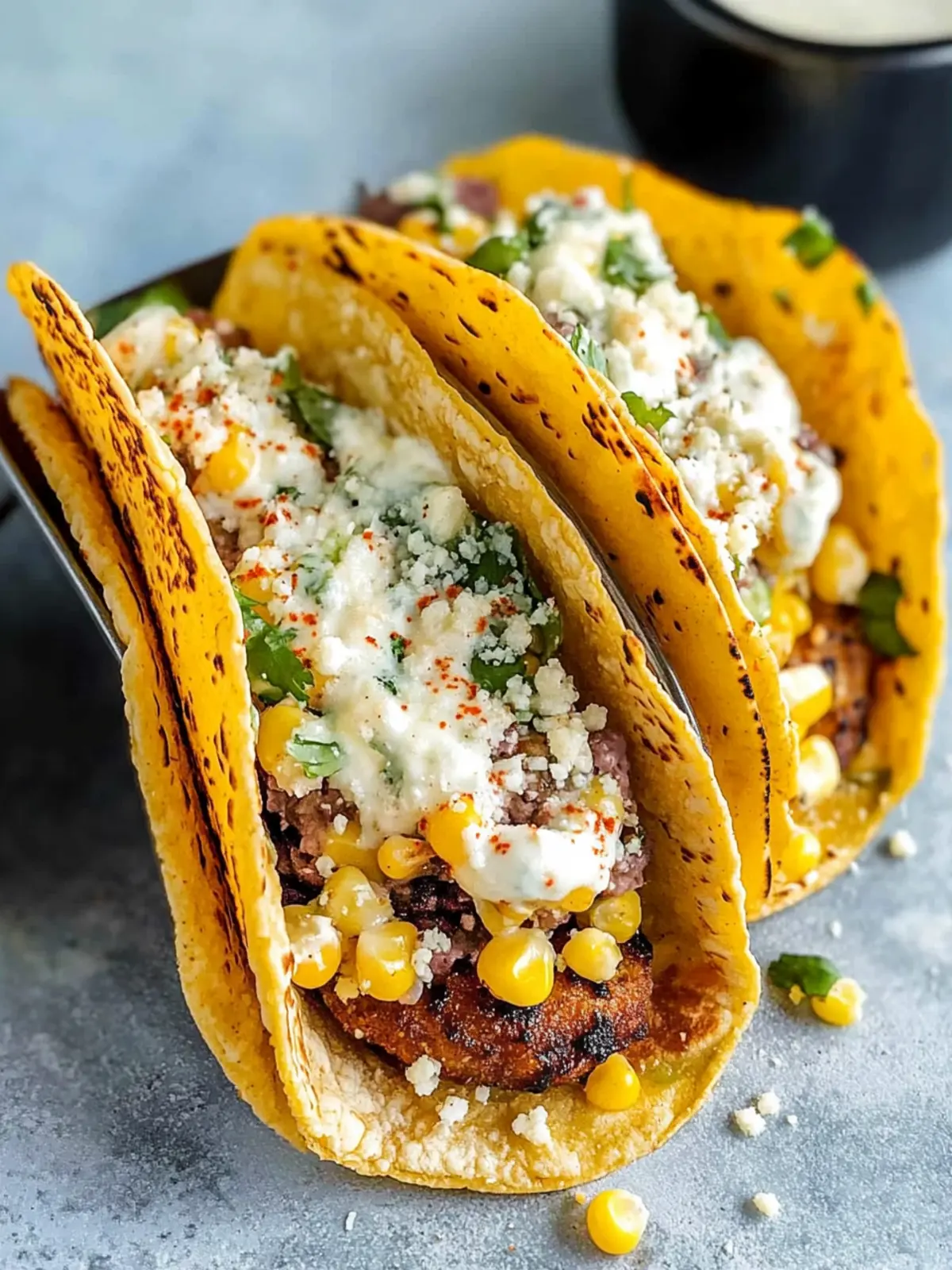 Irresistible Street Corn Smash Burger Tacos You’ll Love 3 Street Corn Smash Burger Tacos